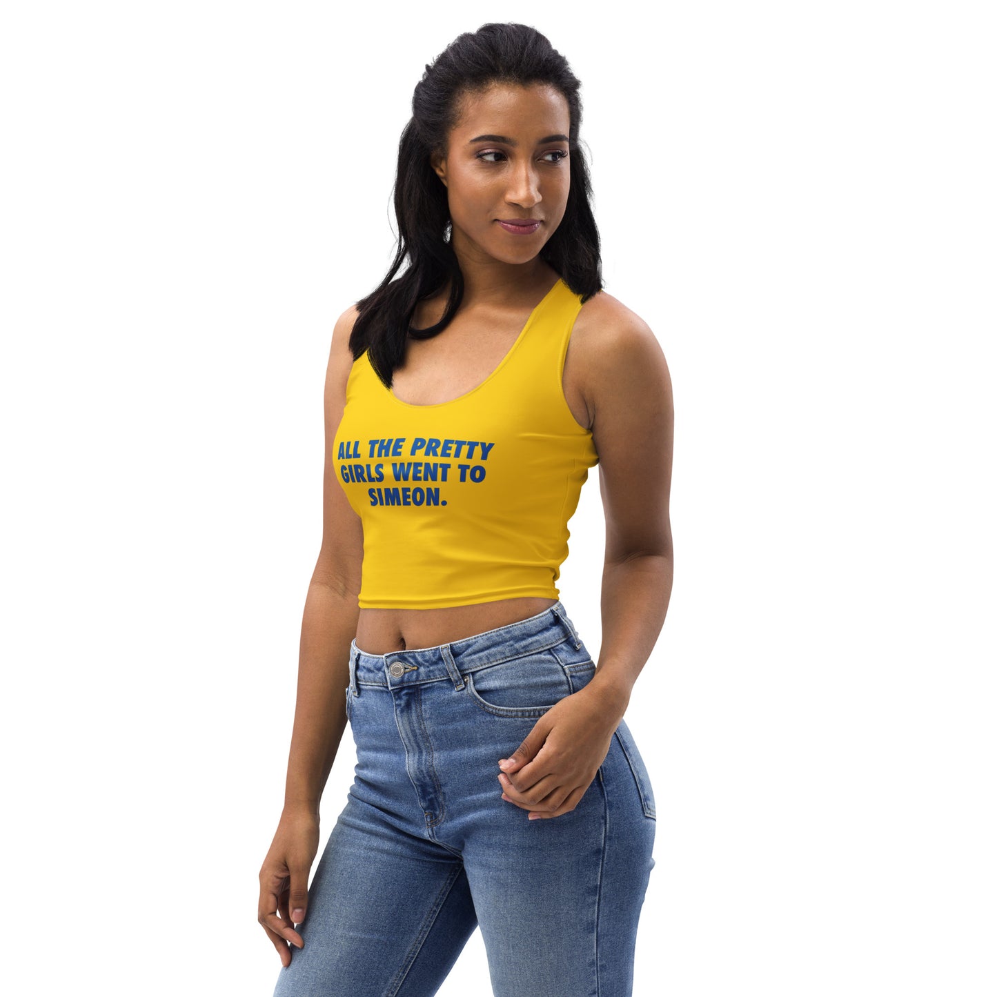 Simeon Wolverines| Pretty Girls | Simeon Career Academy Crop Tank