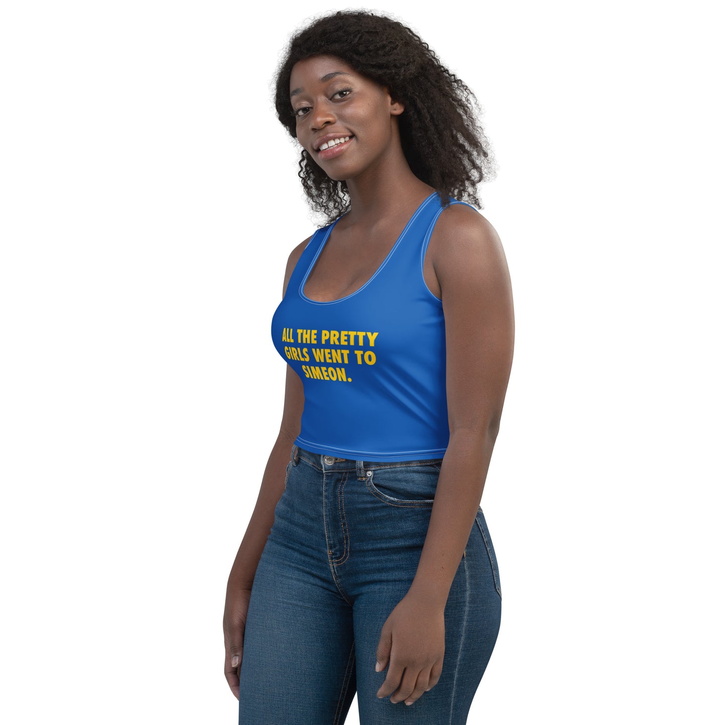 Simeon Wolverines| Pretty Girls | Simeon Career Academy Crop Tank