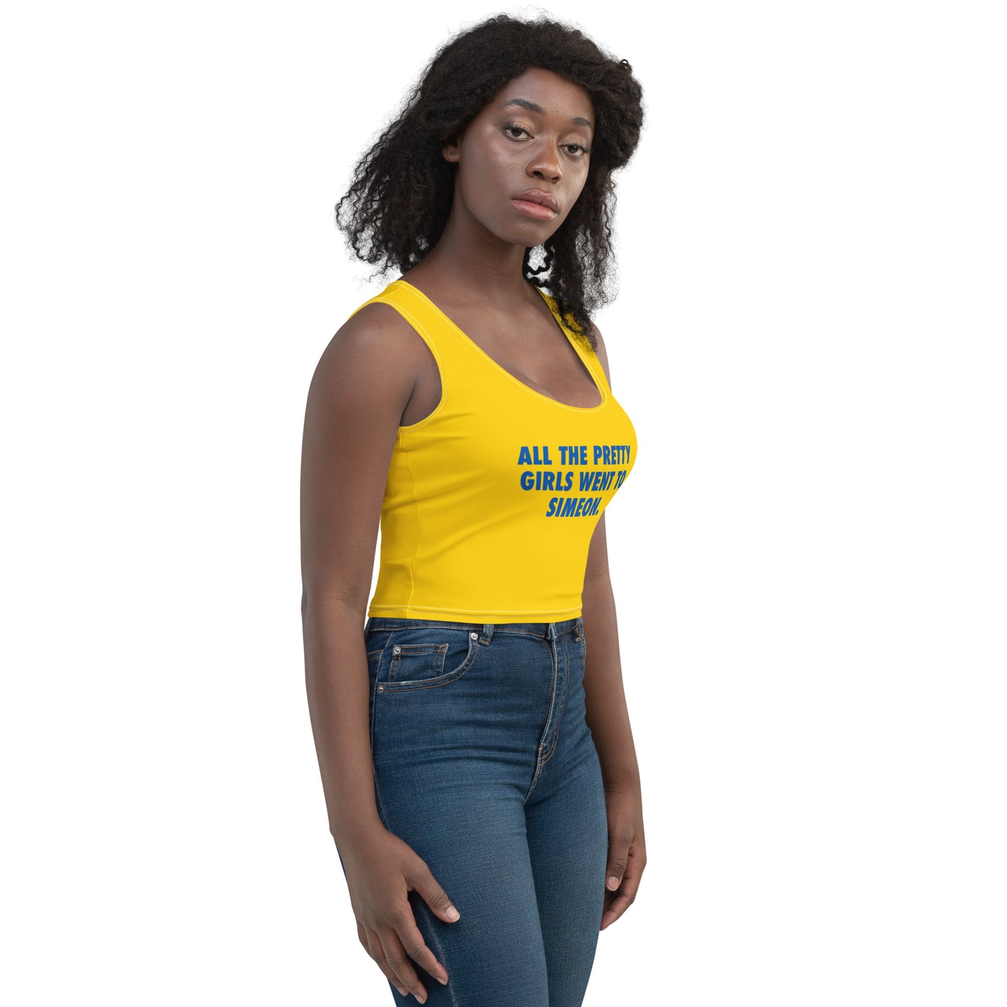 Simeon Wolverines| Pretty Girls | Simeon Career Academy Crop Tank
