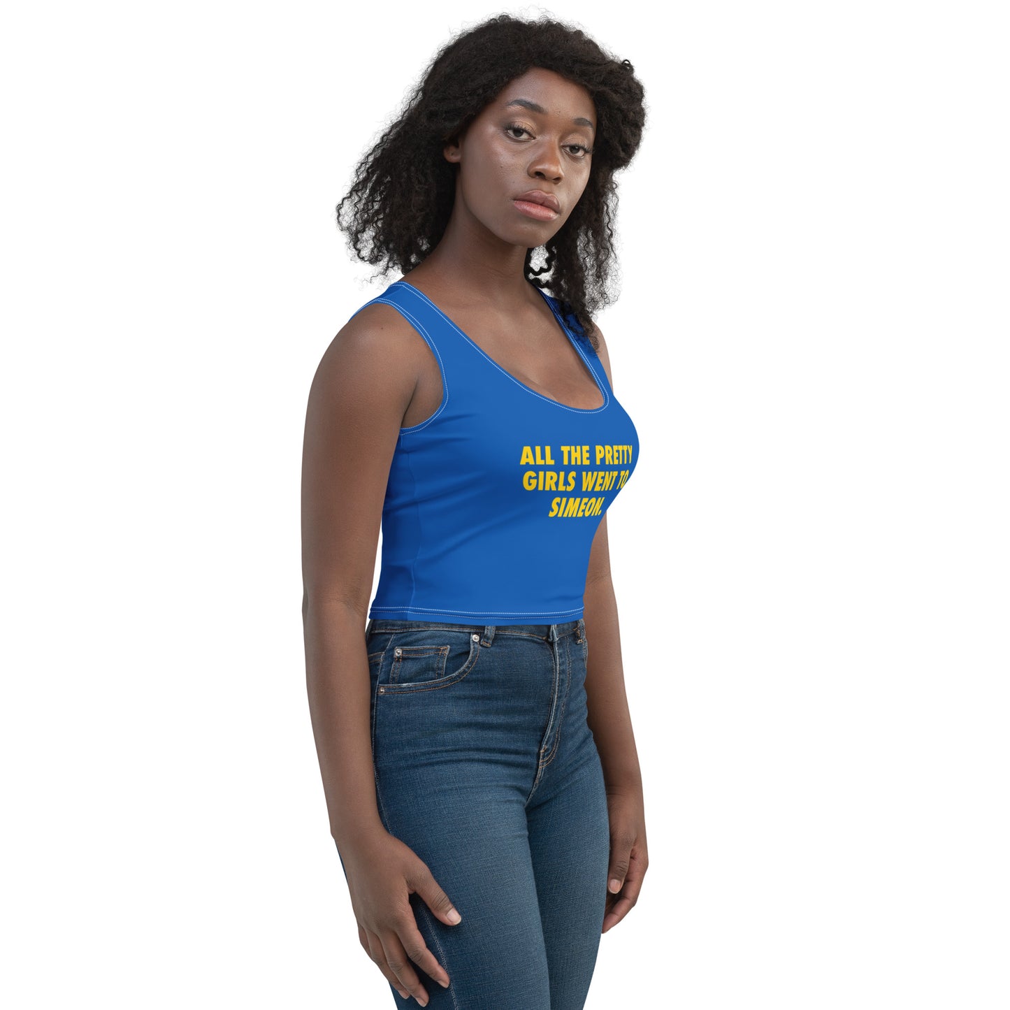 Simeon Wolverines| Pretty Girls | Simeon Career Academy Crop Tank