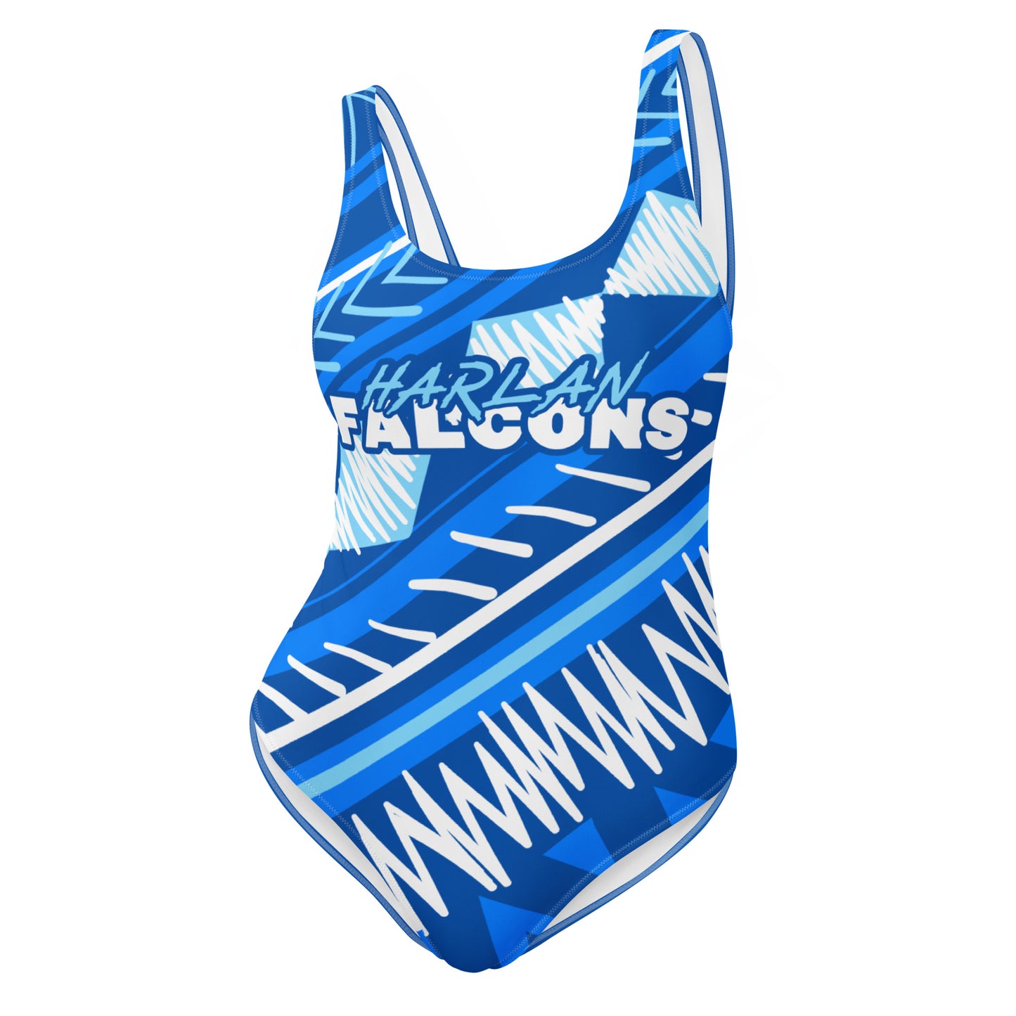 Harlan High School Swimsuit | Bodysuit | Harlan Falcons