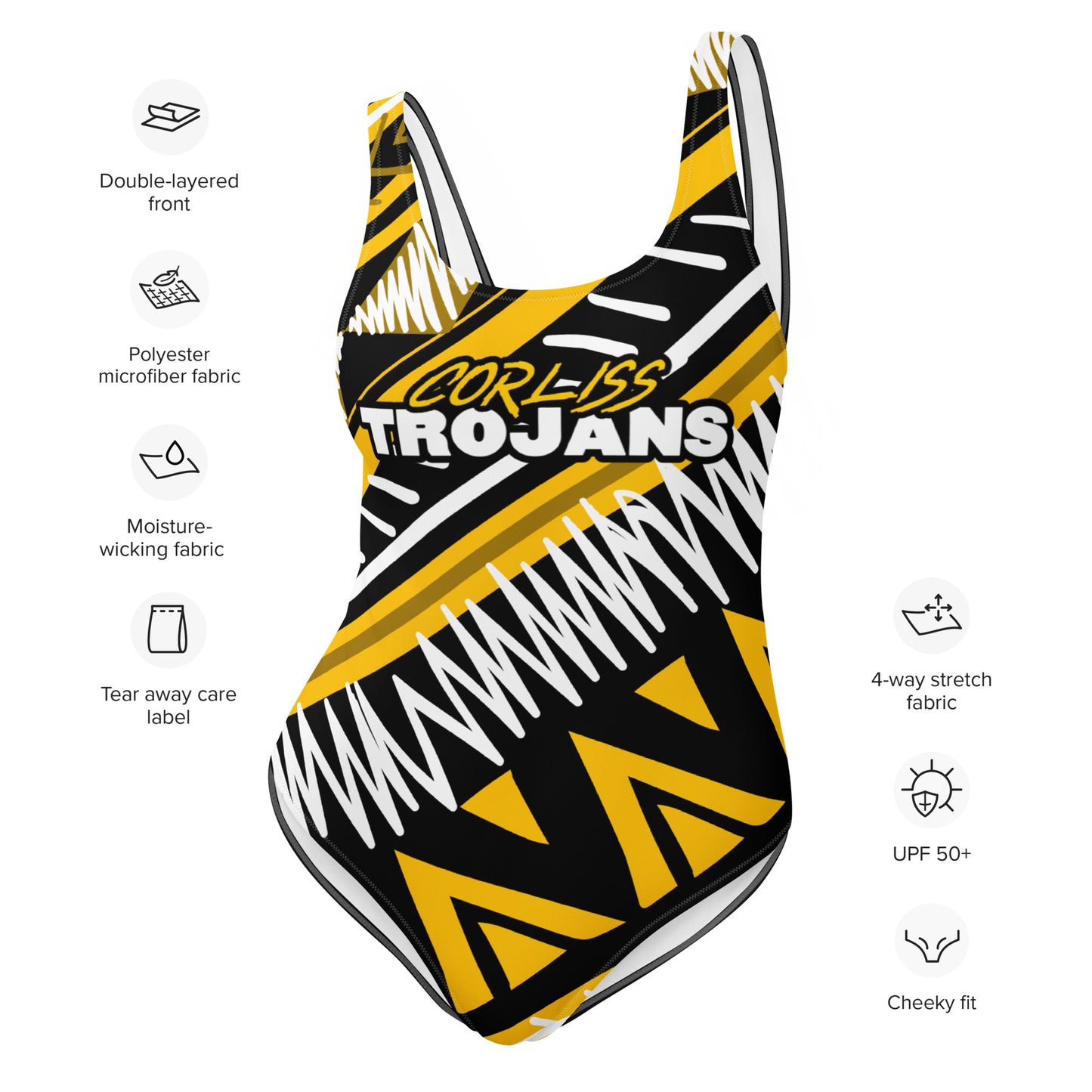 Corliss High School Bodysuit | Swimsuit | Corliss Trojans