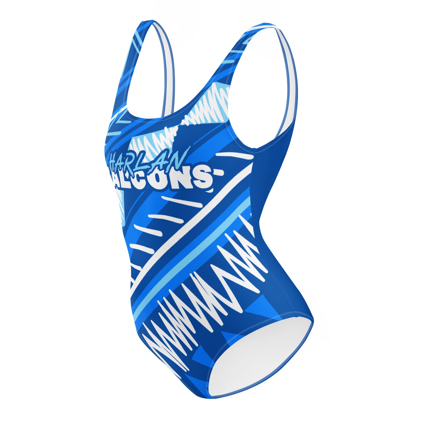 Harlan High School Swimsuit | Bodysuit | Harlan Falcons