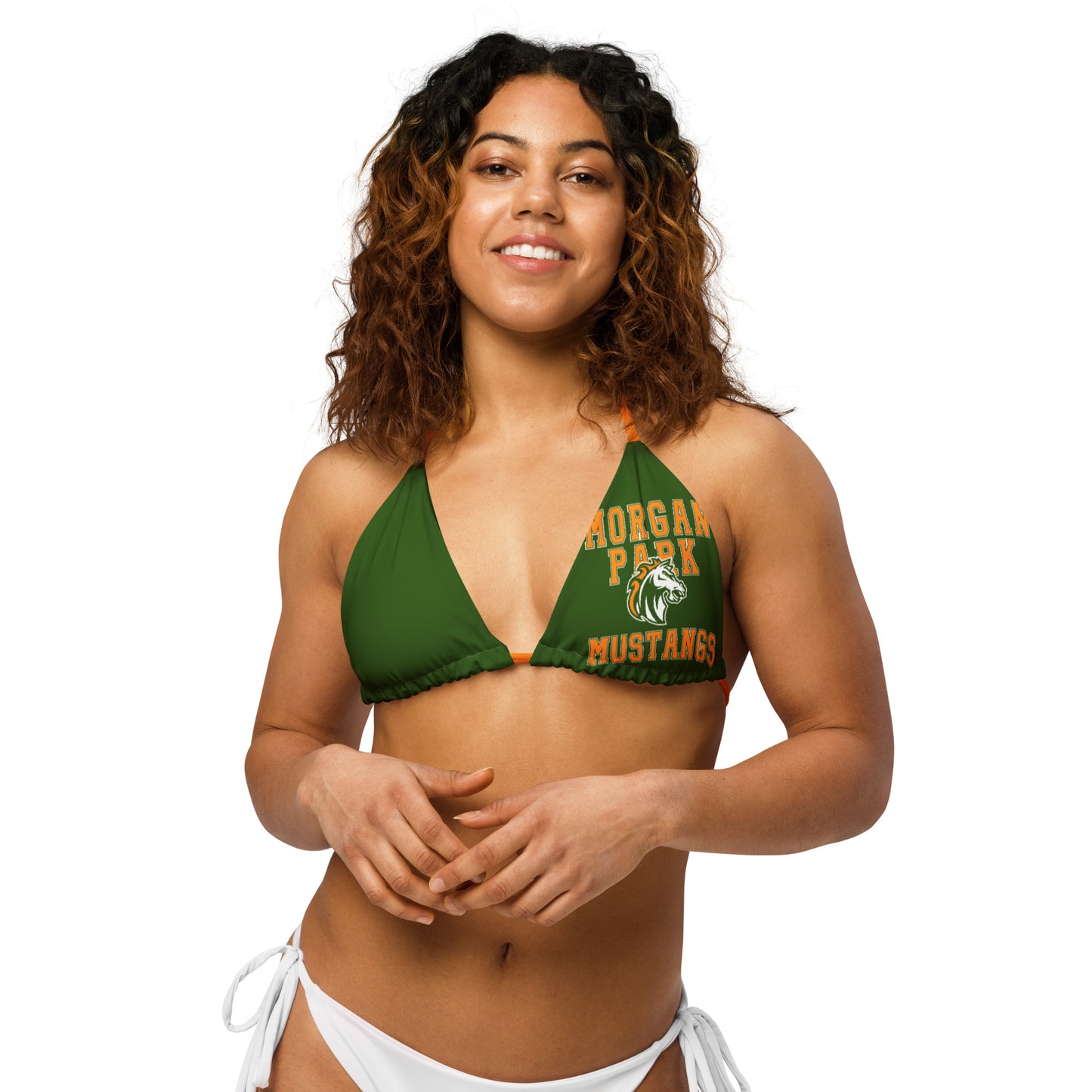 Morgan Park High School Bikini Top | Morgan Park Mustangs