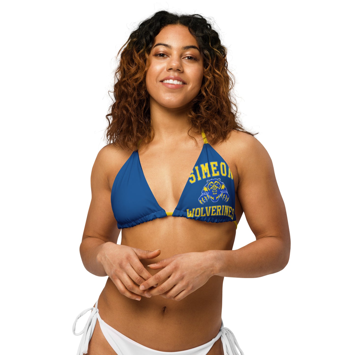 Simeon High School Bikini Top | Simeon Wolverines