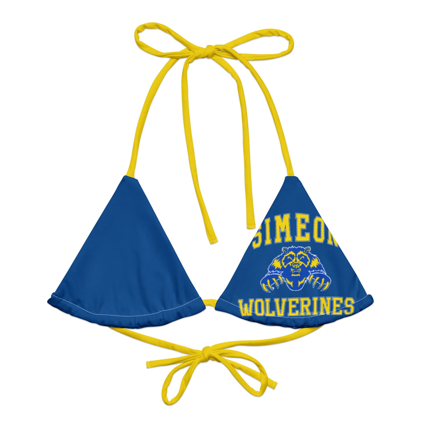 Simeon High School Bikini Top | Simeon Wolverines