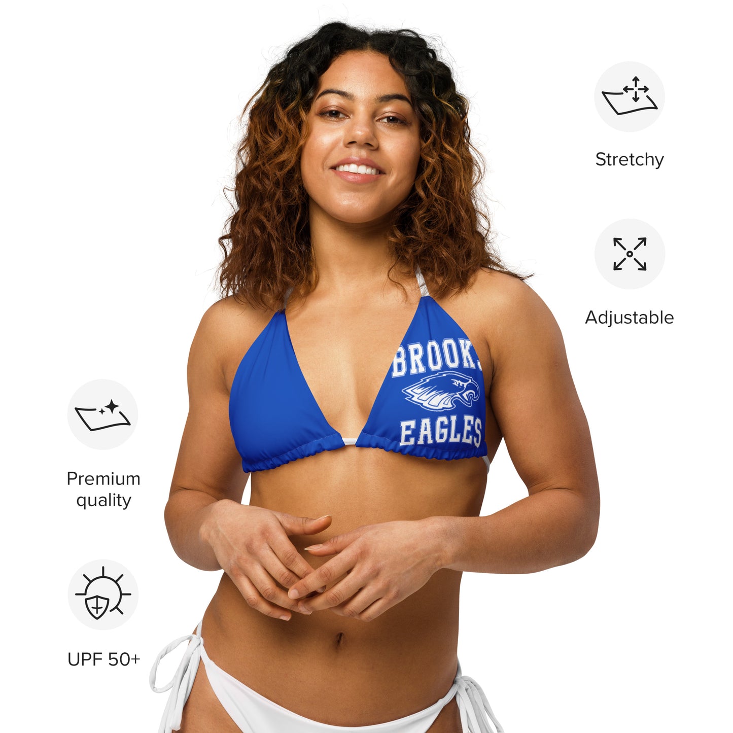 Gwendolyn Brooks College Prep Bikini Top | Brooks Eagles