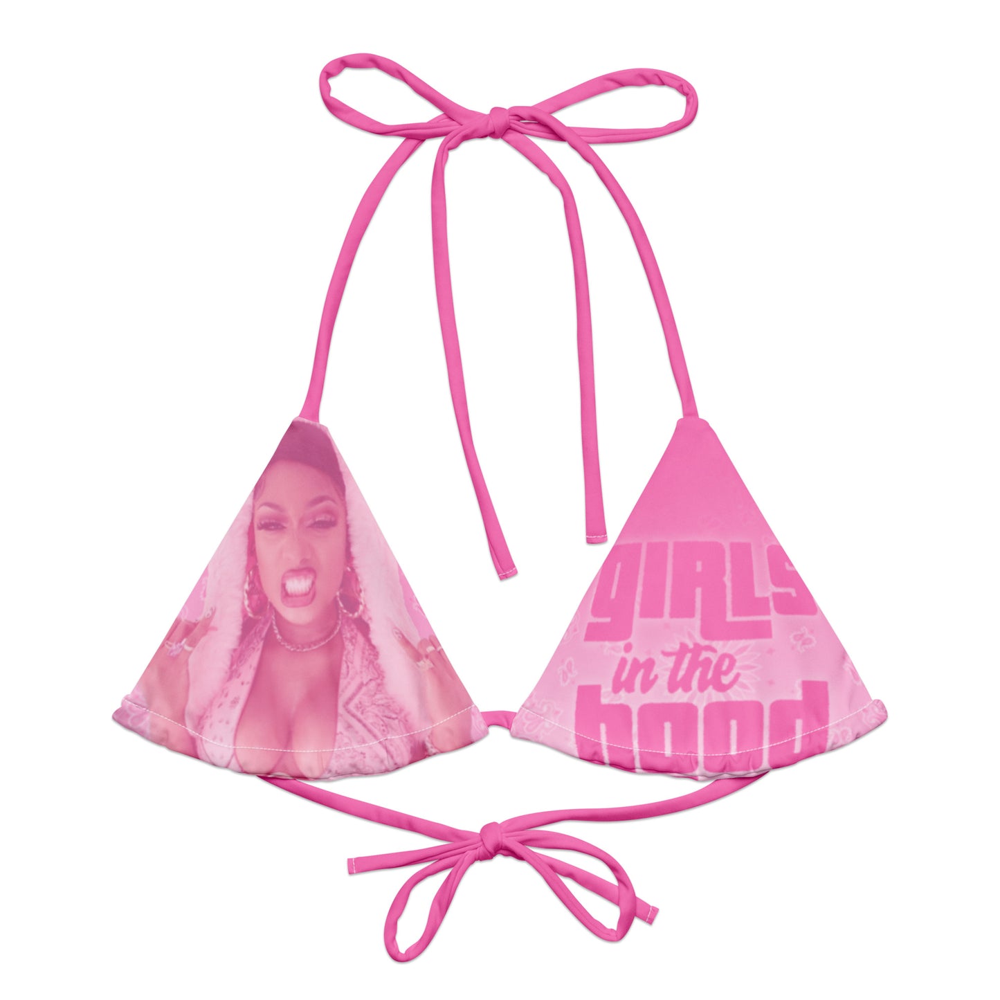 Girls in the Hood Bikini Top