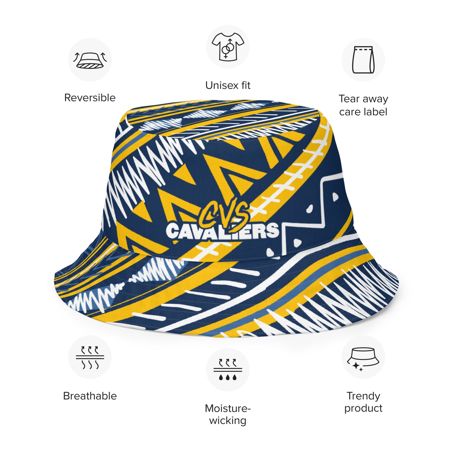 Chicago Vocational School Bucket Hat | CVS Cavaliers