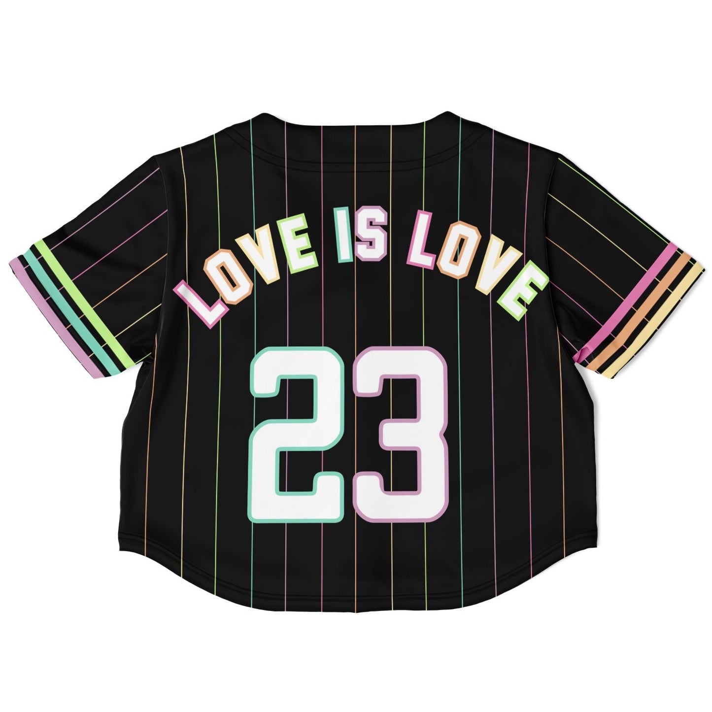 Black Pride Cropped Jersey | Love is Love Cropped Jersey  copy