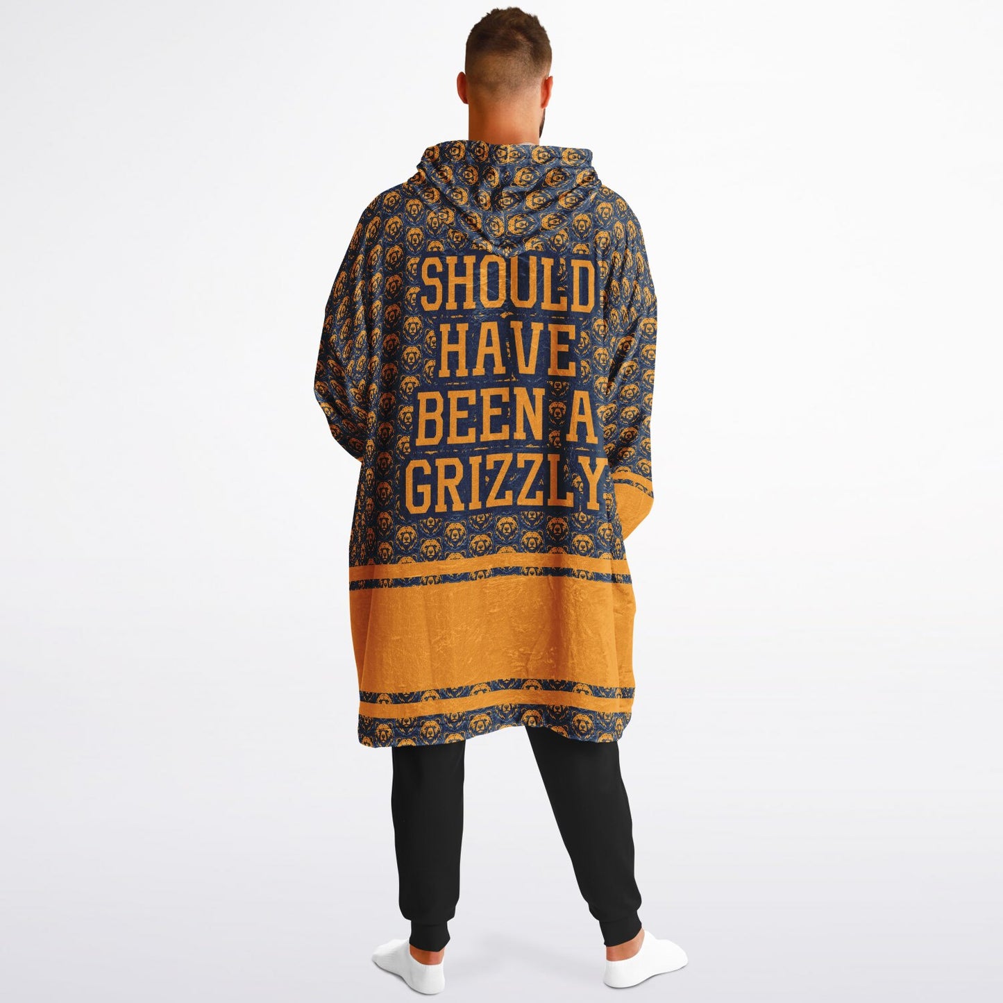 Walter Payton College Prep Snug Hoodie | Hoodie Blanket | Payton Grizzlies | Football SZN