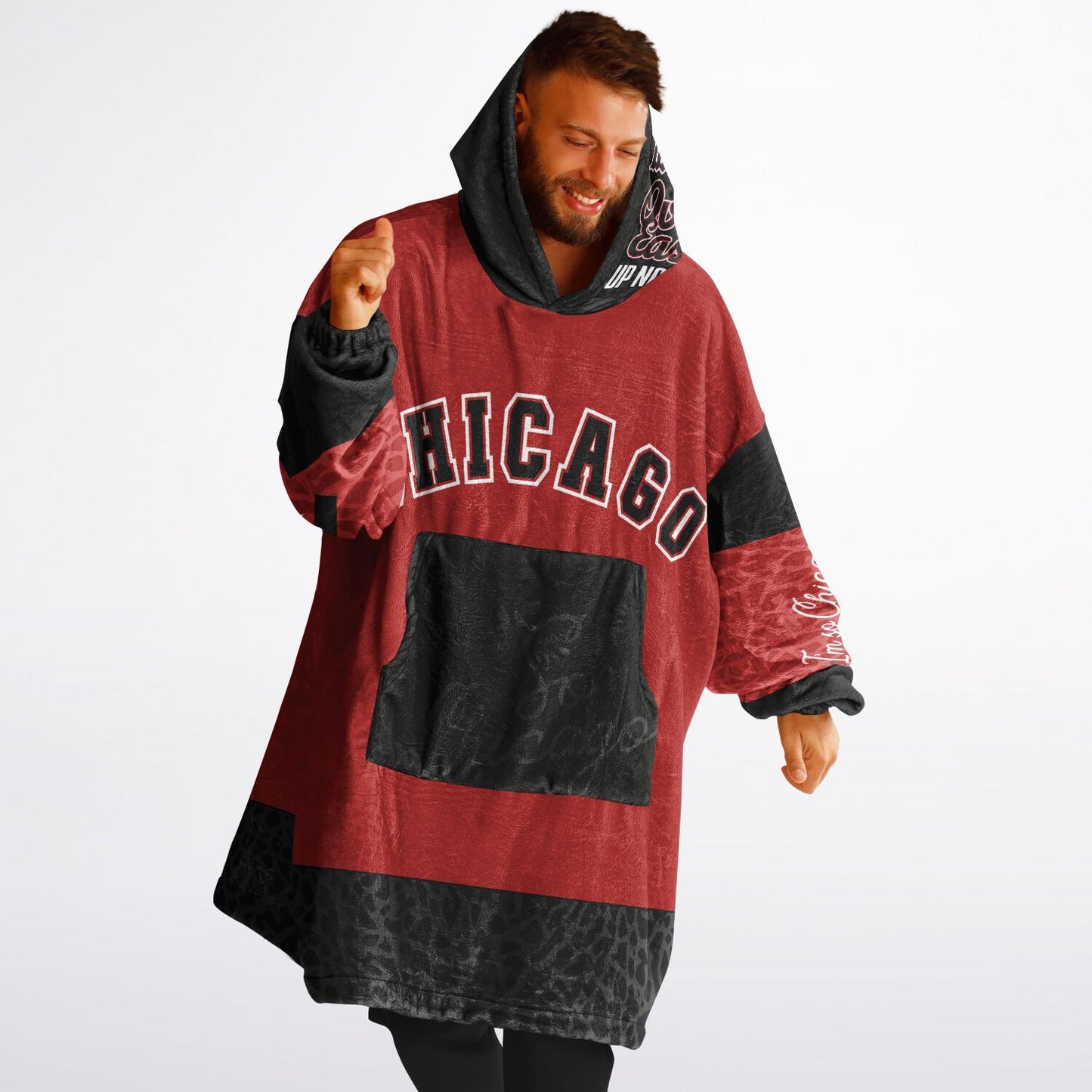 Chicago Hoodie Blanket