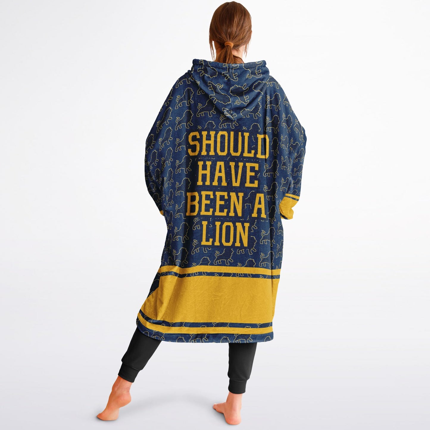 Lincoln Park High School Snug Hoodie | Hoodie Blanket | Lincoln Park Lions | Football SZN