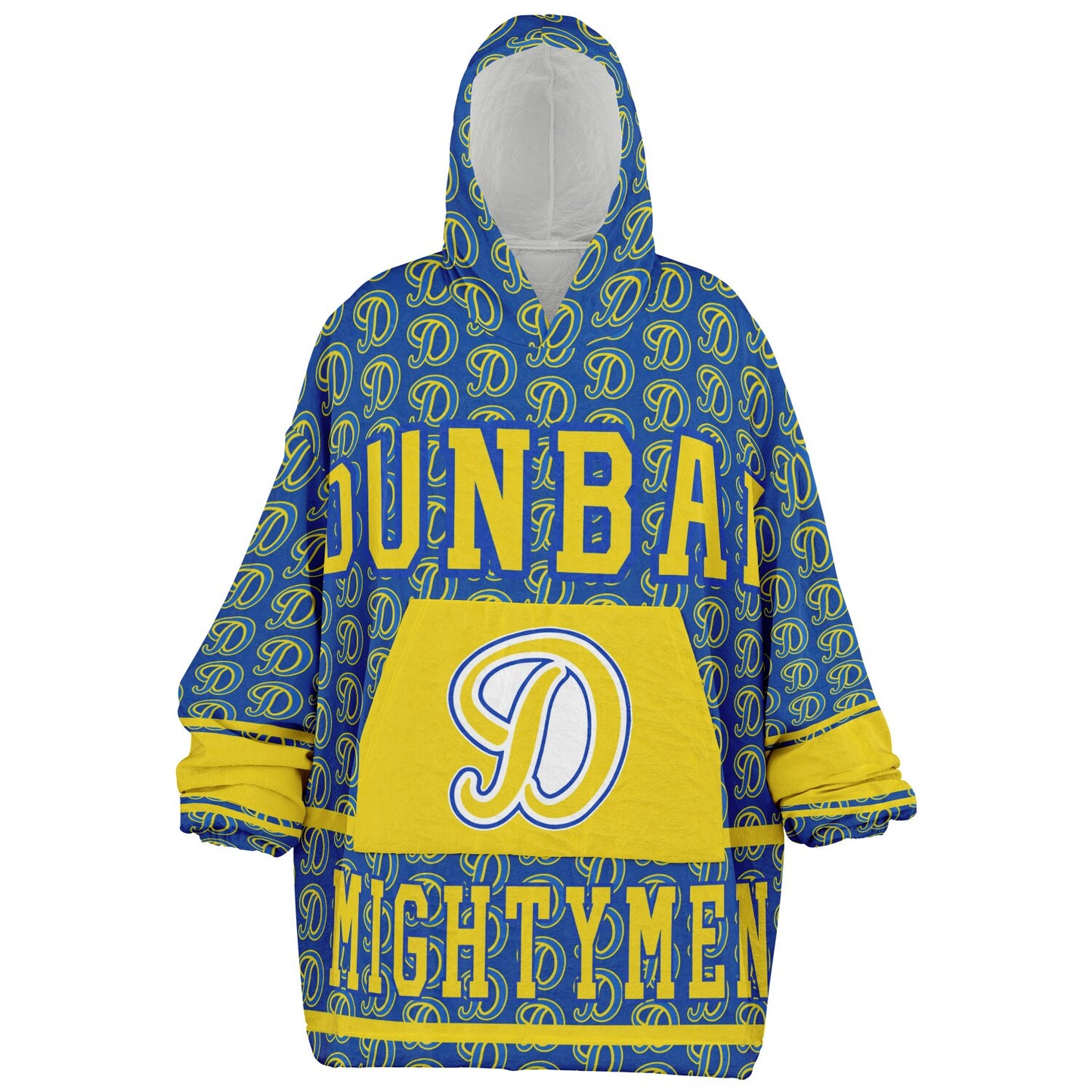 Dunbar Vocational School Snug Hoodie | Hoodie Blanket | Dunbar MightyMen | Football SZN