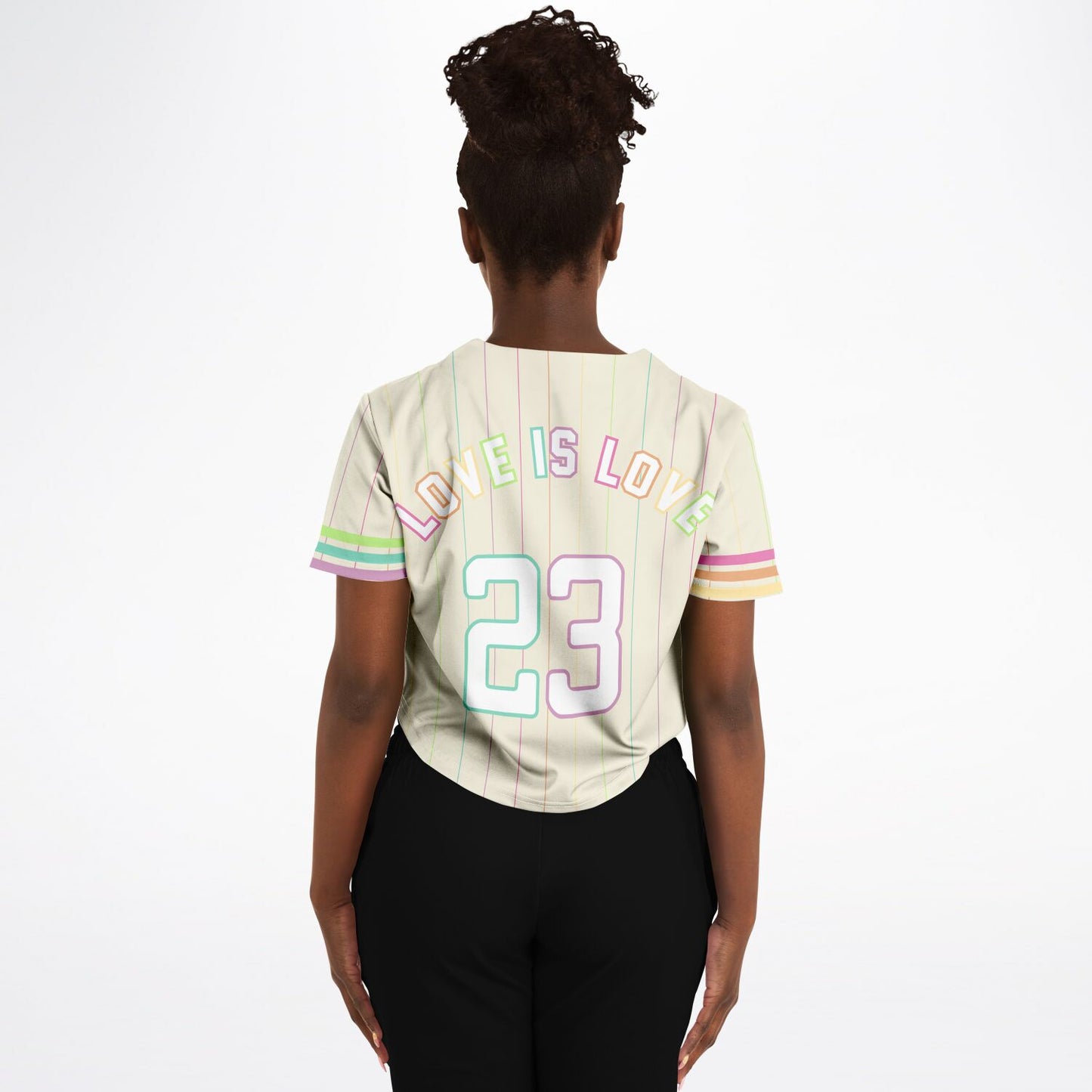 Pride Cropped Jersey | Love is Love Cropped Jersey copy