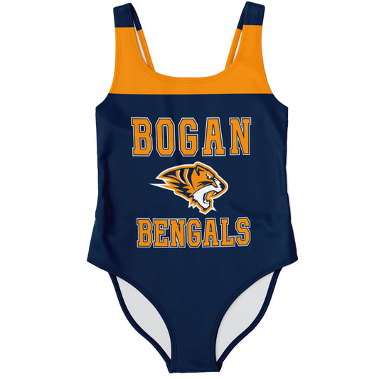 Bogan High School Swimsuit | Bodysuit | Bogan Bengals