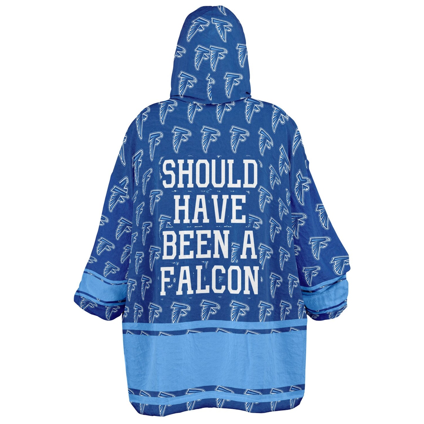 Harlan High School Snug Hoodie | Hoodie Blanket | Harlan Falcons | Football SZN