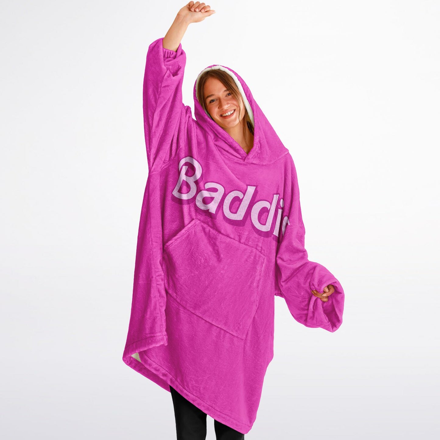 Baddie Hoodie Blanket | Baddie Snug Hoodie