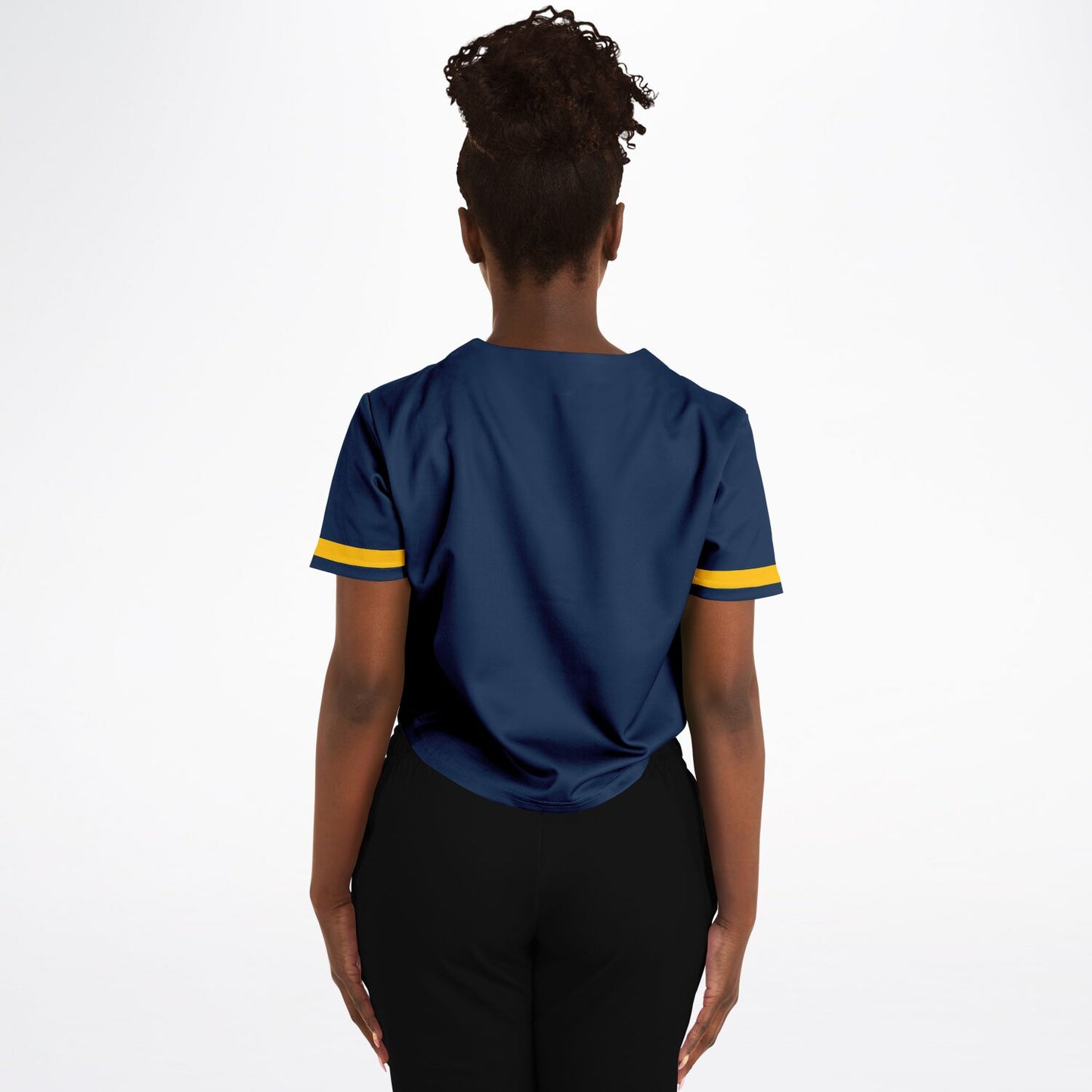 Chicago Vocational School Cropped Baseball Jersey | CVS Cavaliers