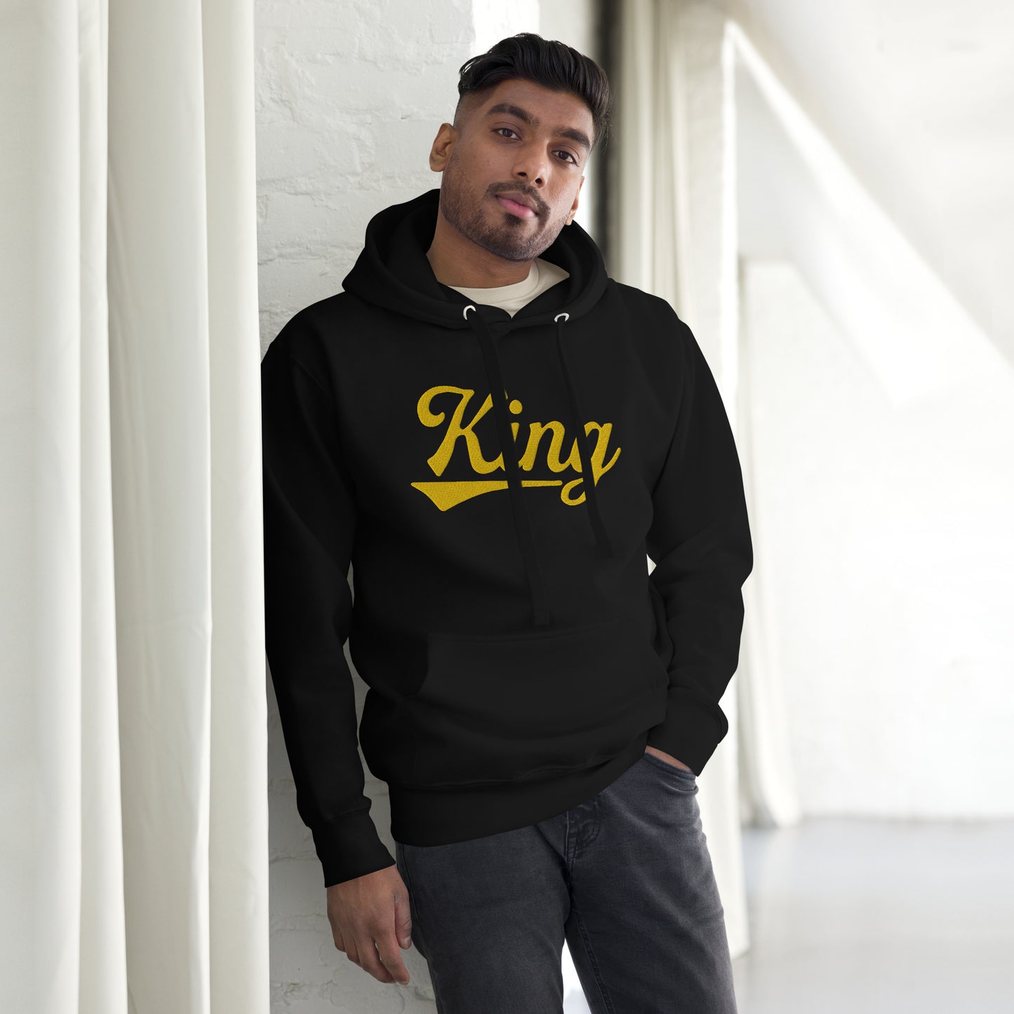 Embroidered King College Prep Hoodie | King Jaguars
