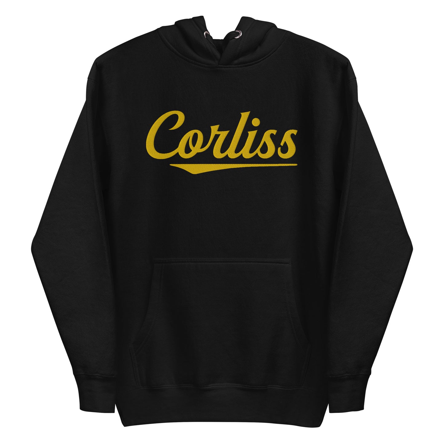 Embroidered Corliss Hoodie | Corliss Trojans