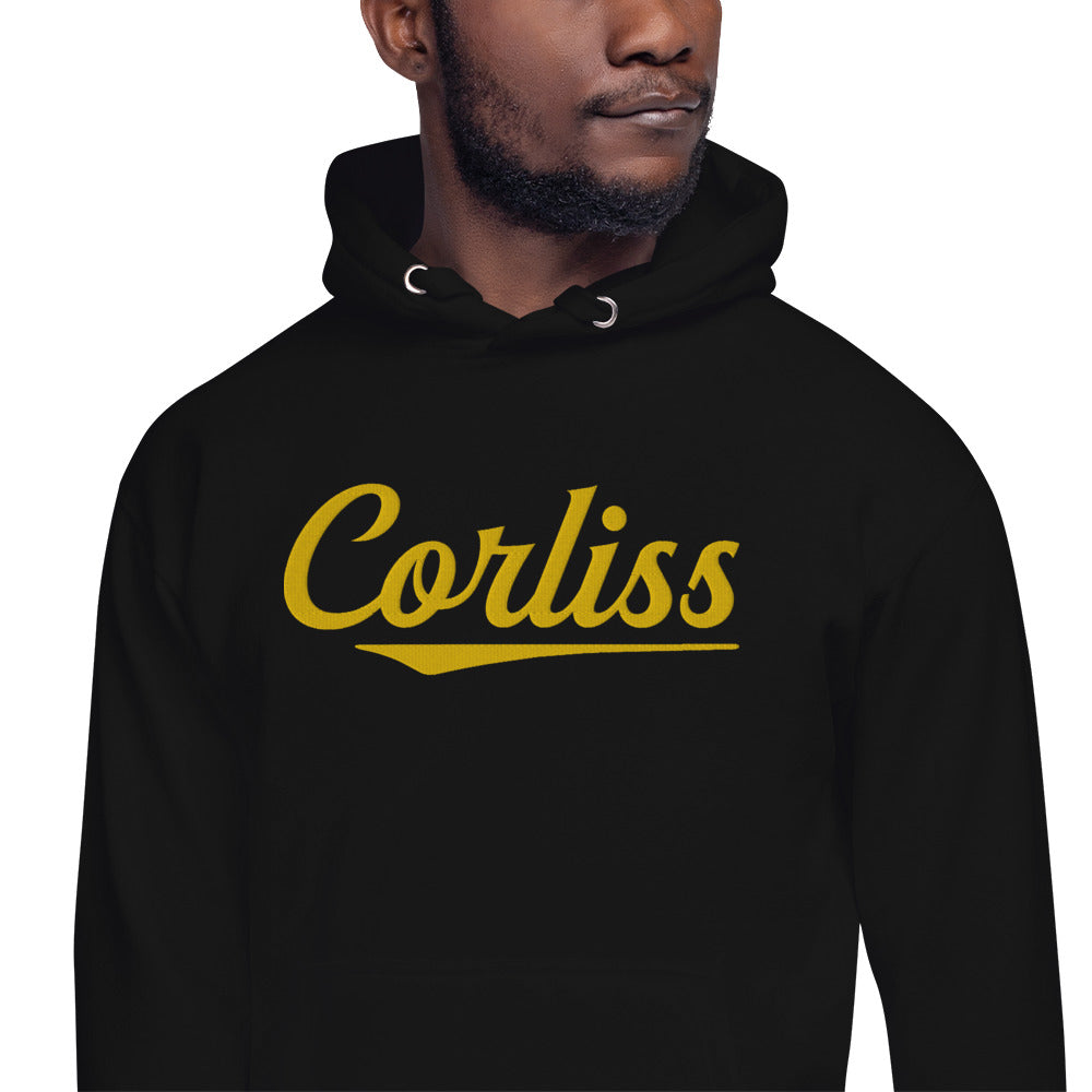 Embroidered Corliss Hoodie | Corliss Trojans