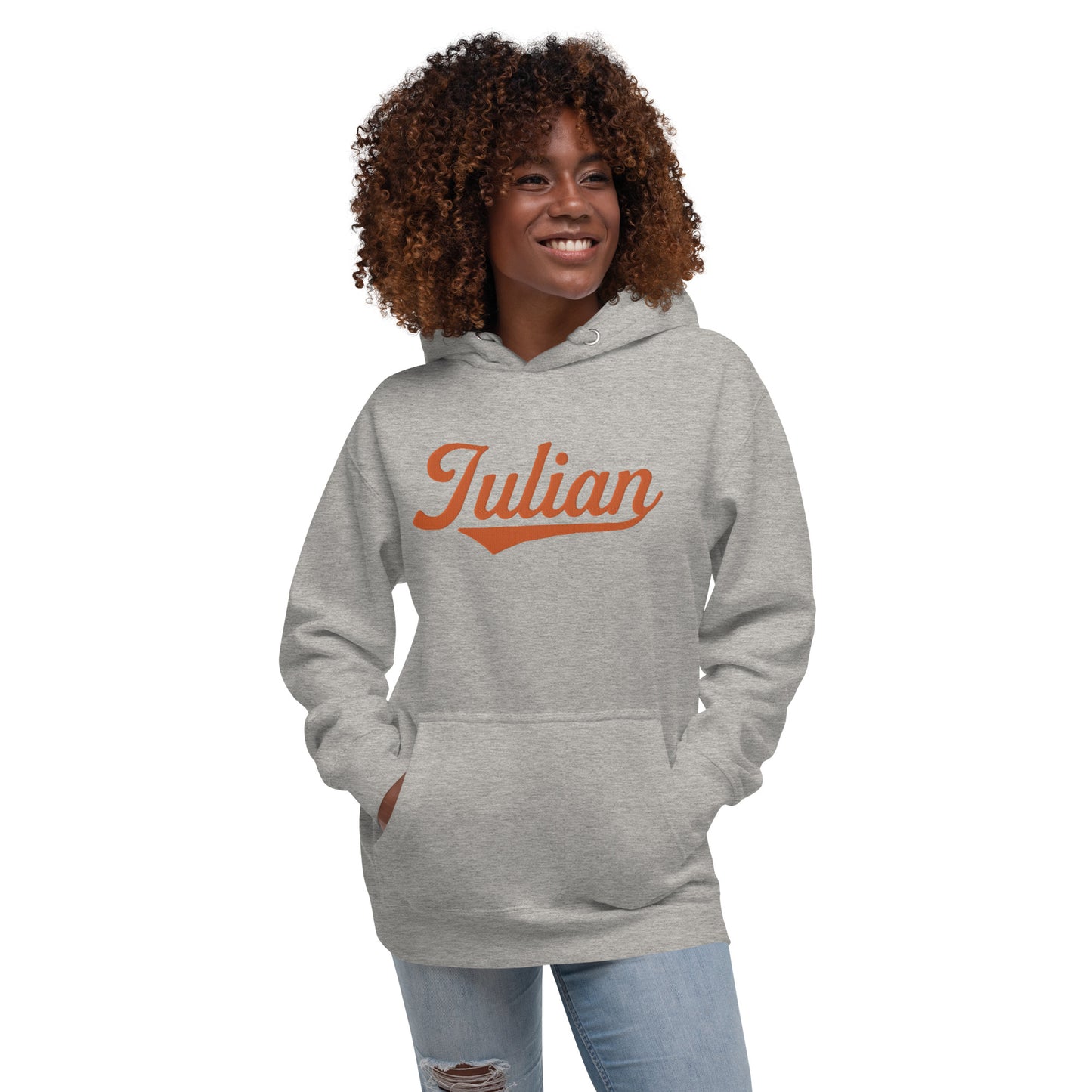 Embroidered Julian Hoodie | Julian Jaguars