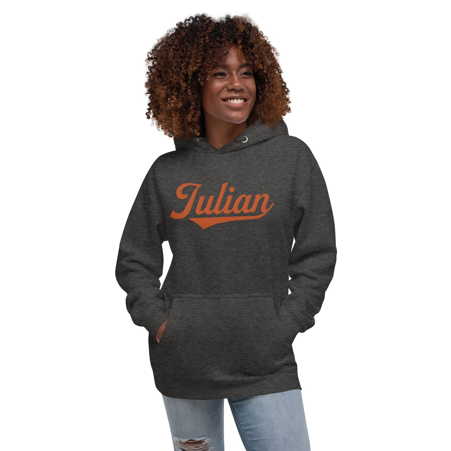 Embroidered Julian Hoodie | Julian Jaguars