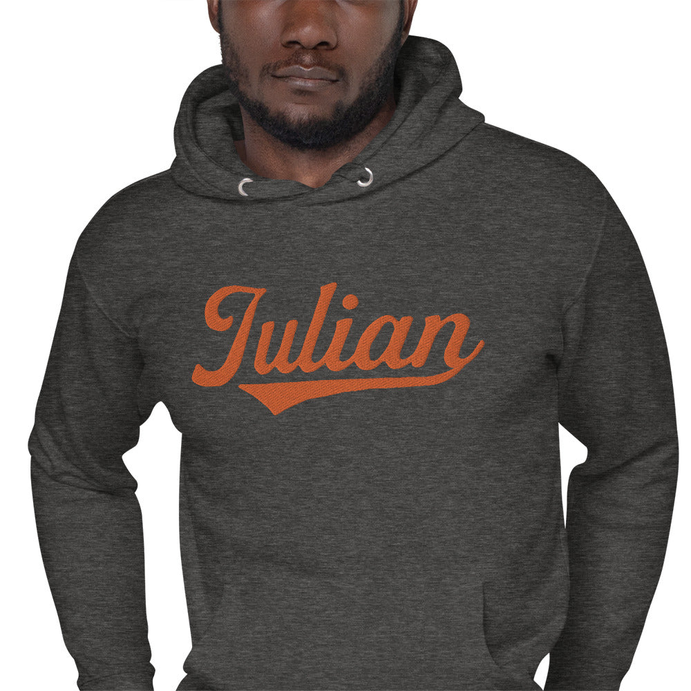 Embroidered Julian Hoodie | Julian Jaguars