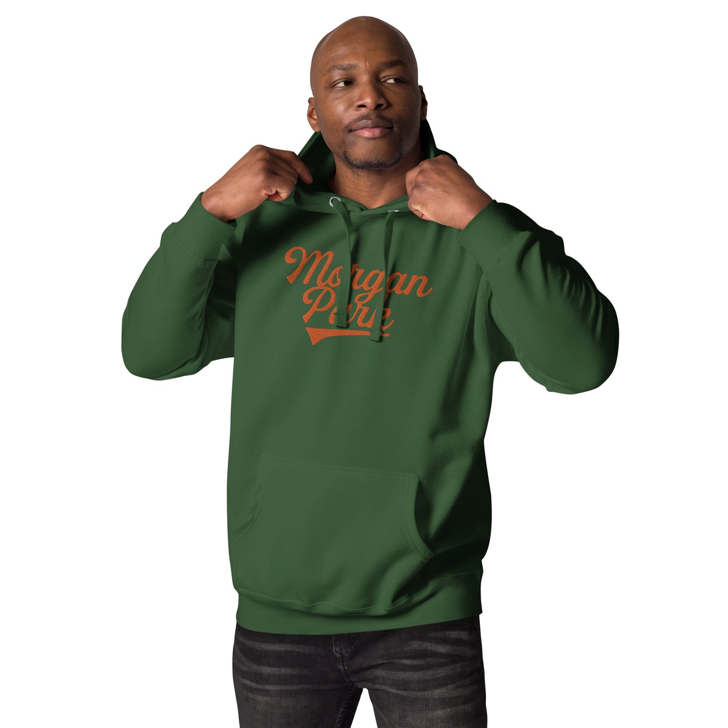 Embroidered Morgan Park Hoodie | Morgan Park Mustangs