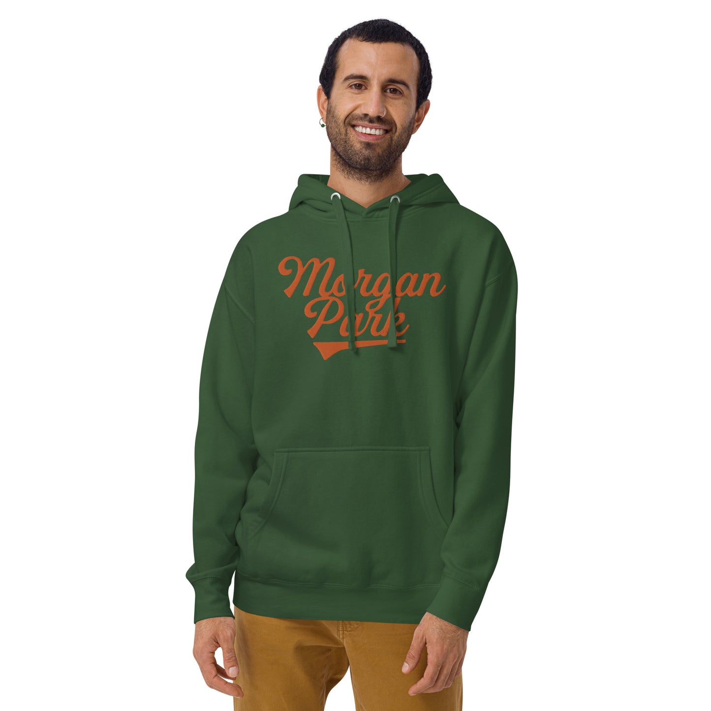 Embroidered Morgan Park Hoodie | Morgan Park Mustangs