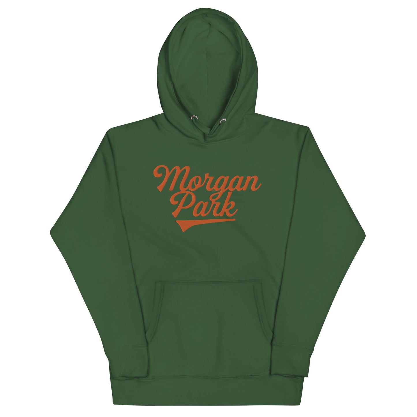 Embroidered Morgan Park Hoodie | Morgan Park Mustangs