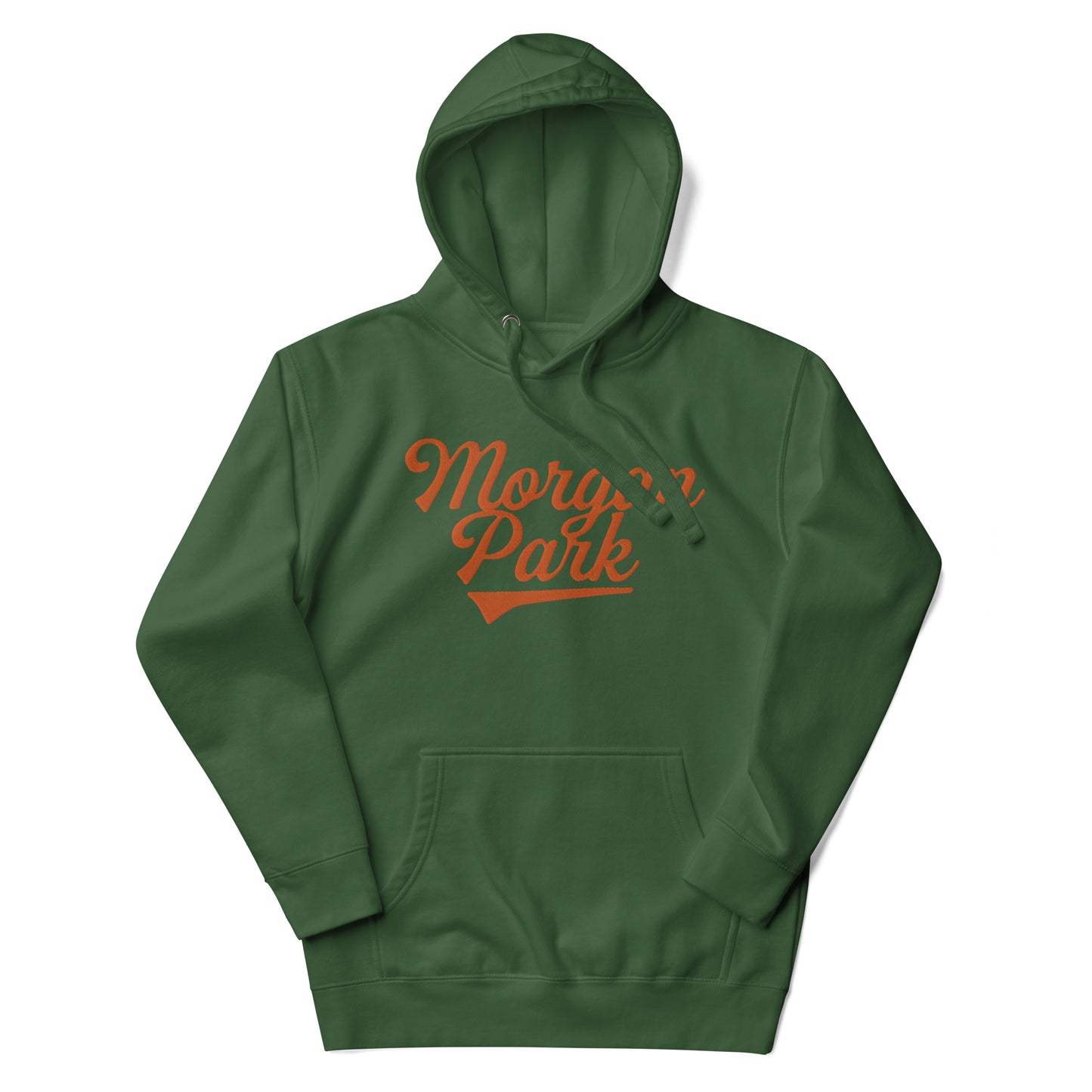 Embroidered Morgan Park Hoodie | Morgan Park Mustangs