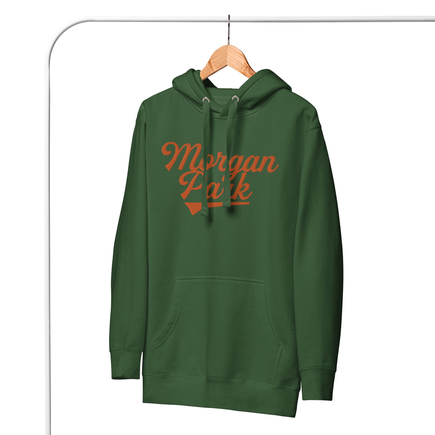 Embroidered Morgan Park Hoodie | Morgan Park Mustangs