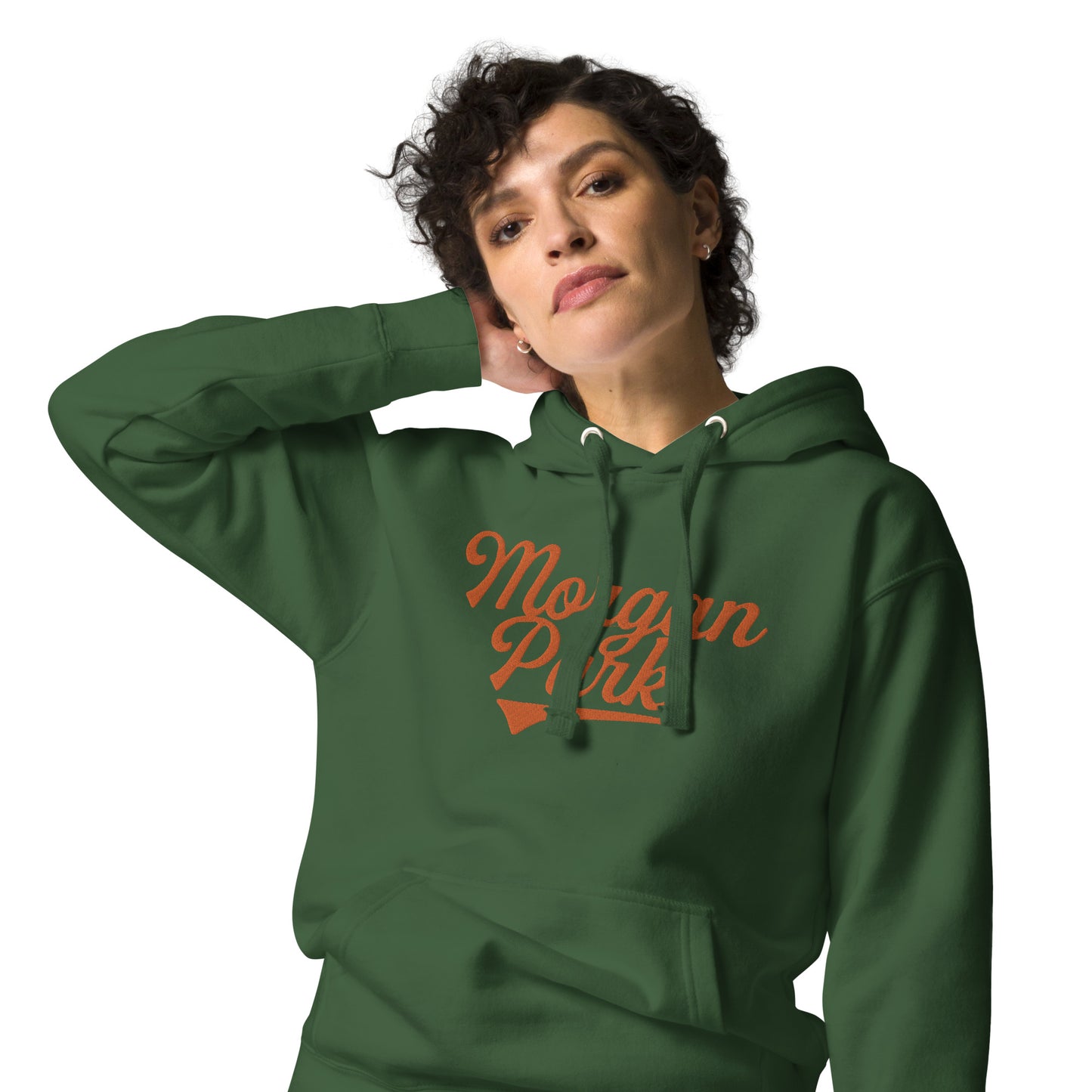 Embroidered Morgan Park Hoodie | Morgan Park Mustangs