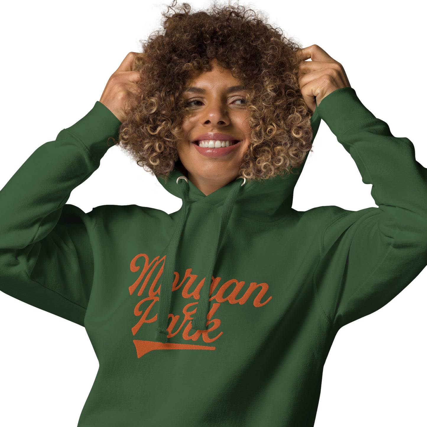 Embroidered Morgan Park Hoodie | Morgan Park Mustangs