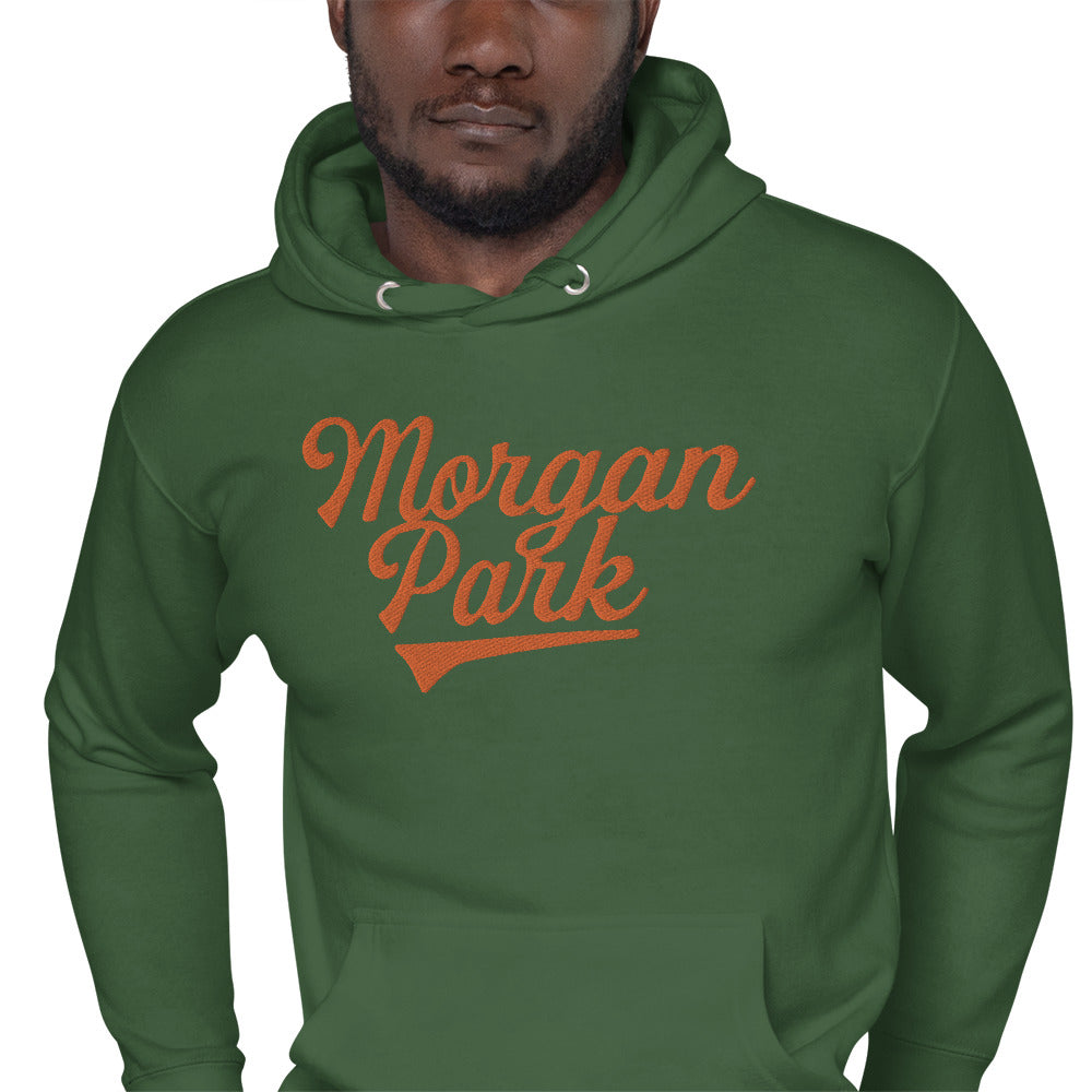 Embroidered Morgan Park Hoodie | Morgan Park Mustangs