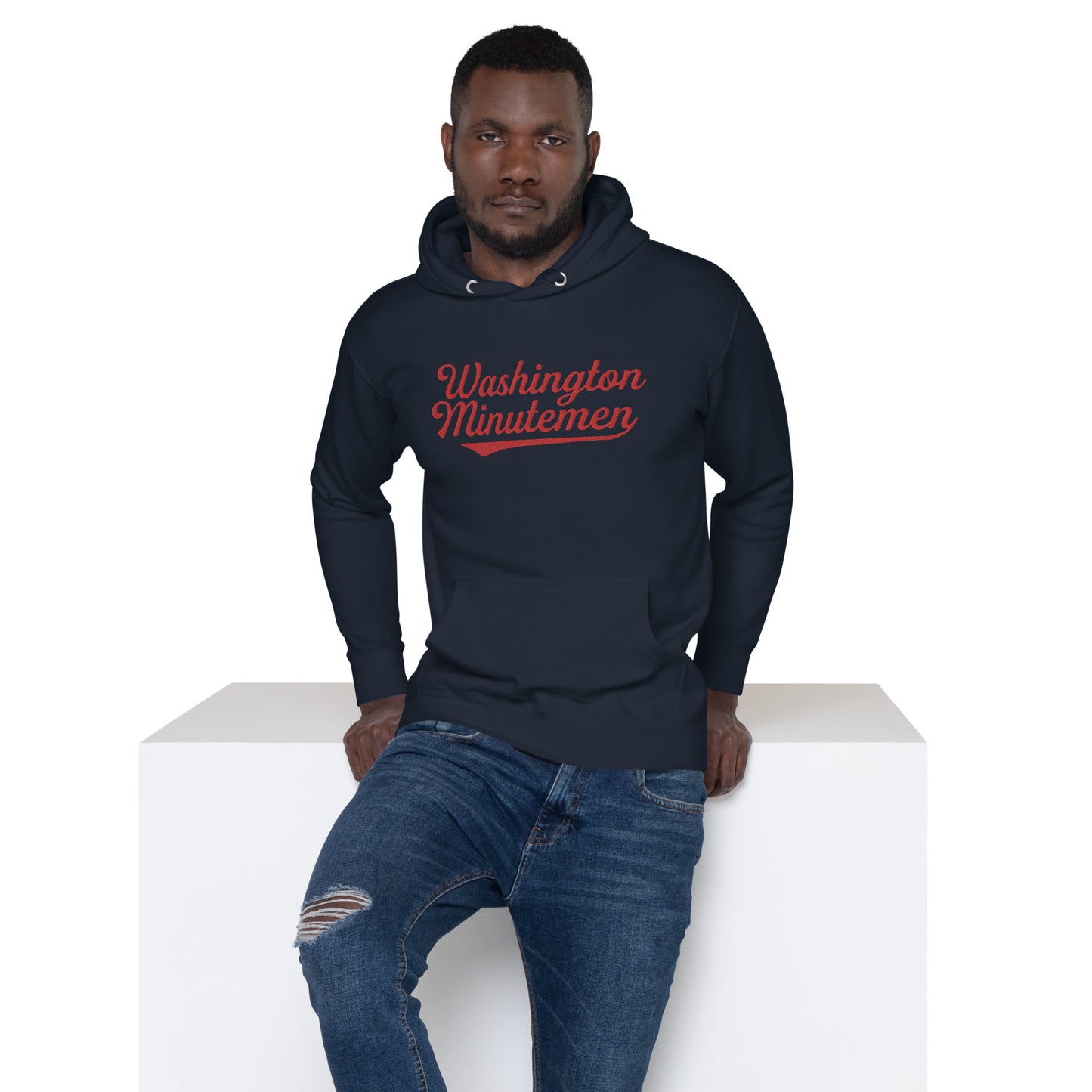 Embroidered Washington Hoodie | Washington Minutemen
