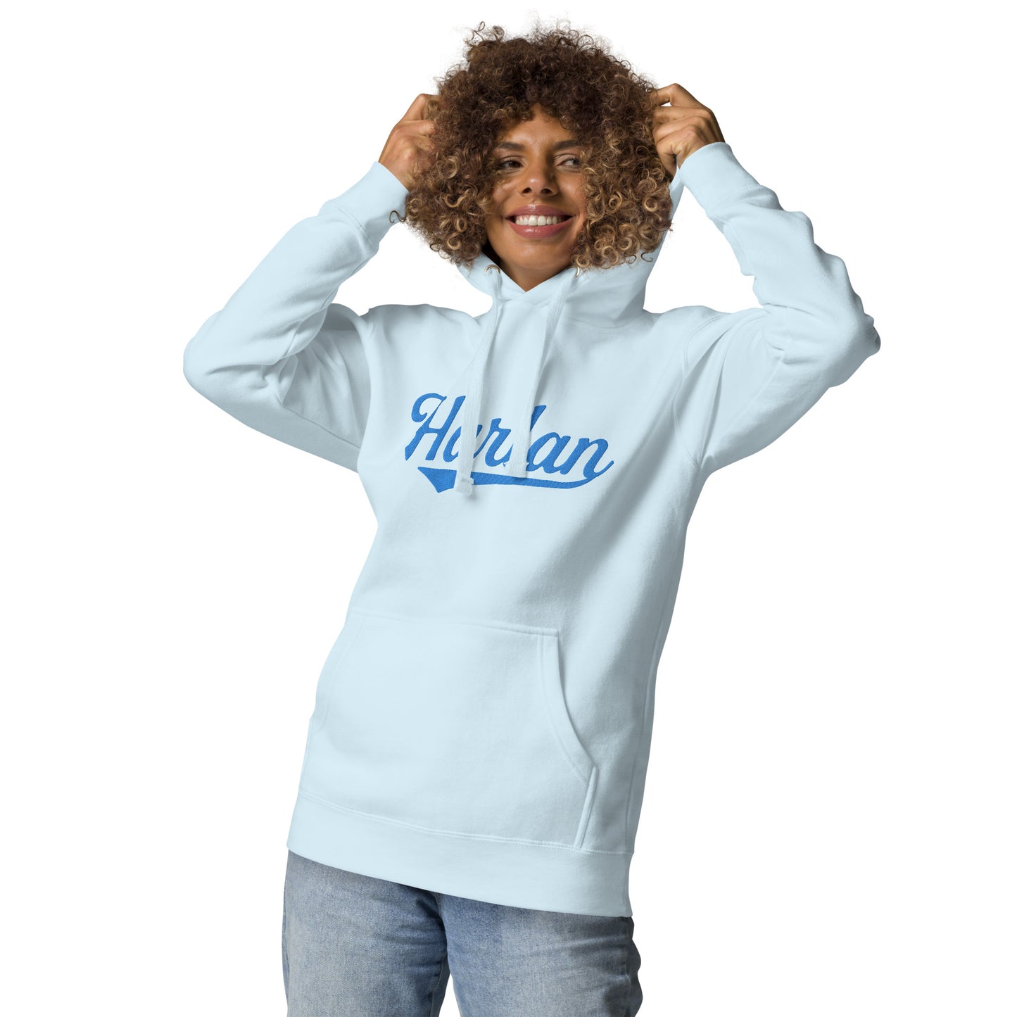 Embroidered Harland Hoodie | Harlan Falcons
