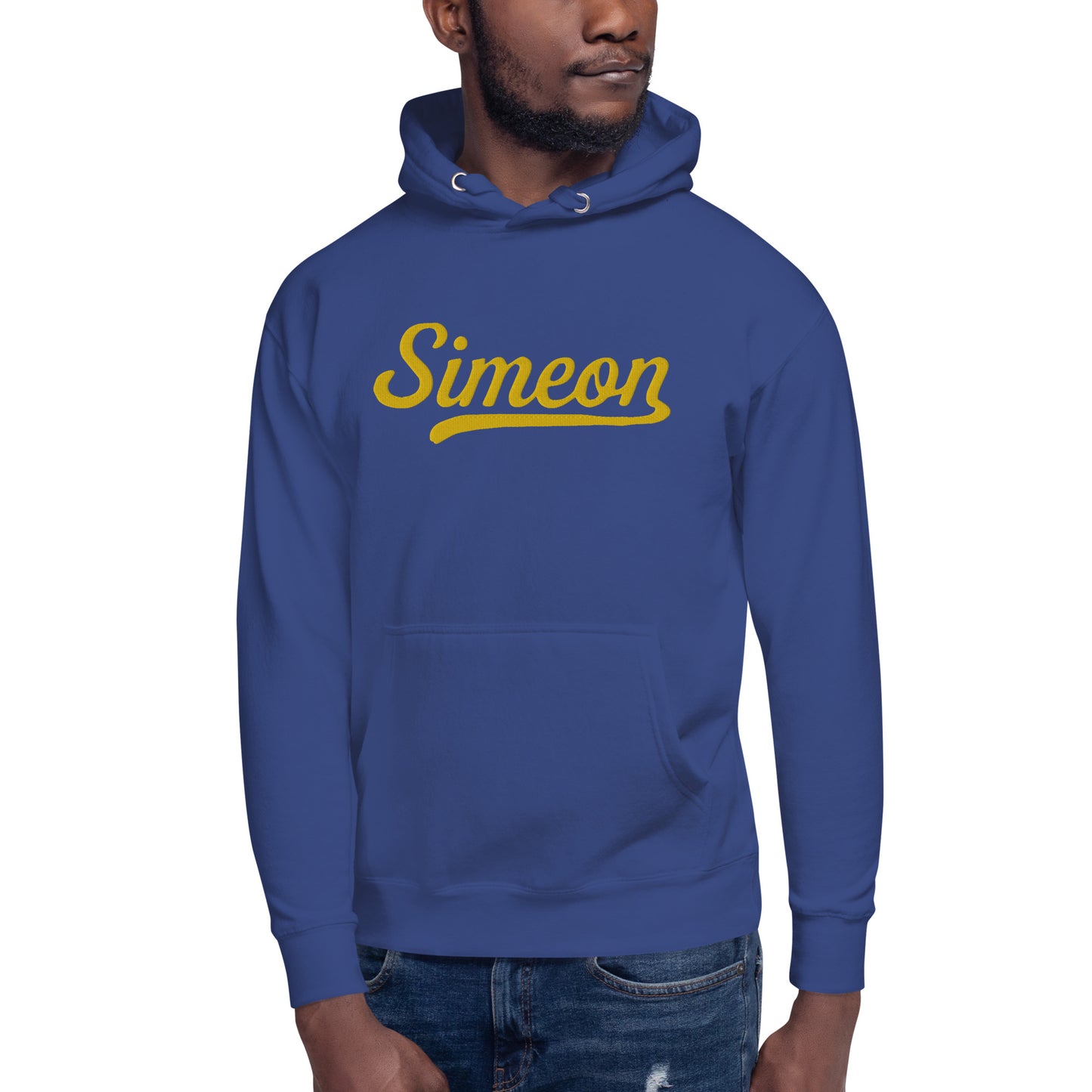 Embroidered Simeon Hoodie | Simeon Wolverines