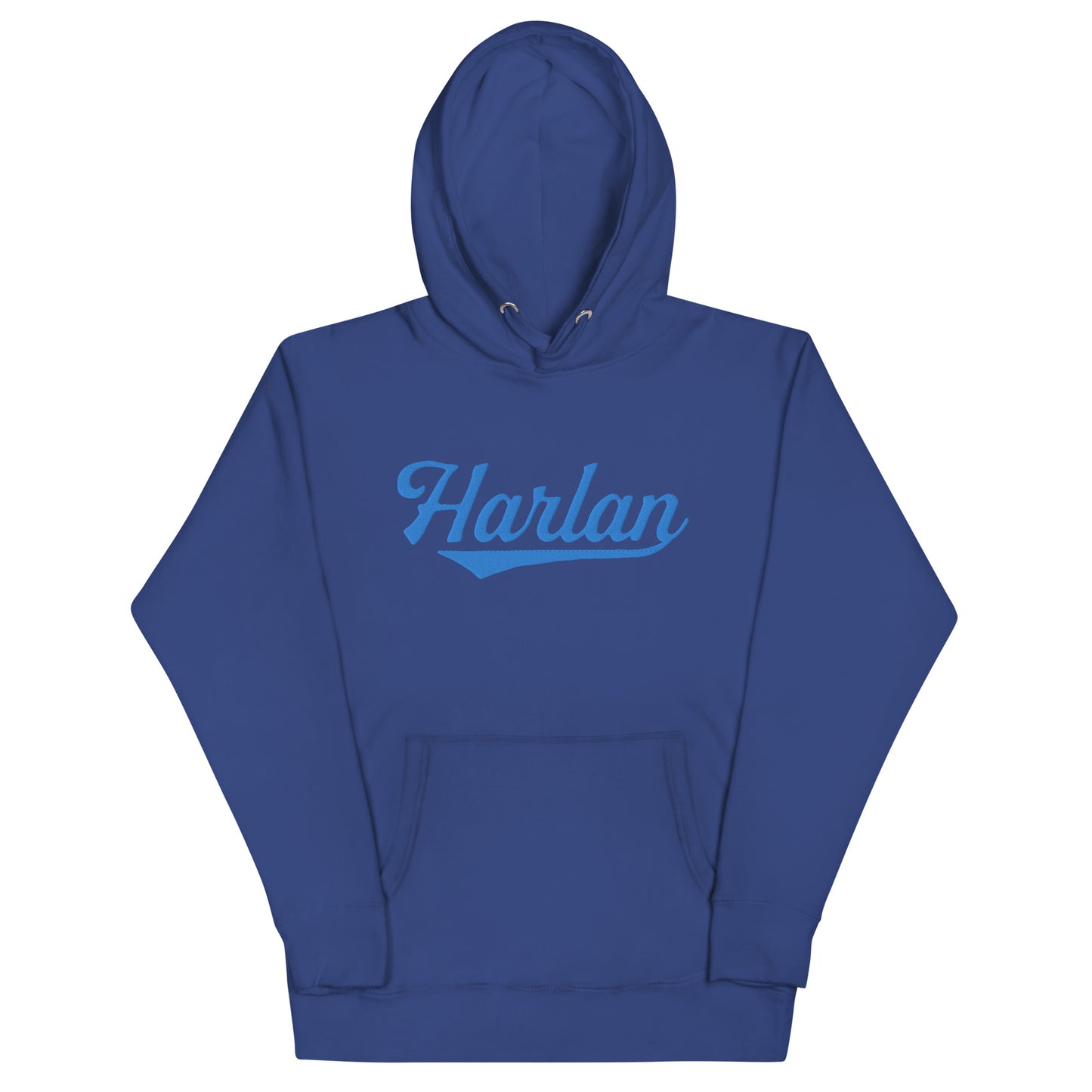 Embroidered Harland Hoodie | Harlan Falcons