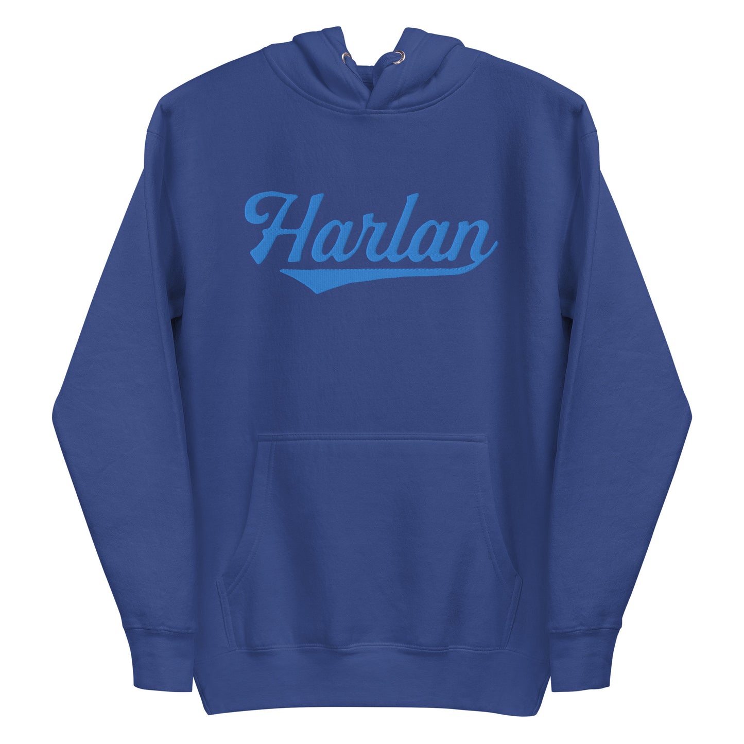 Embroidered Harland Hoodie | Harlan Falcons