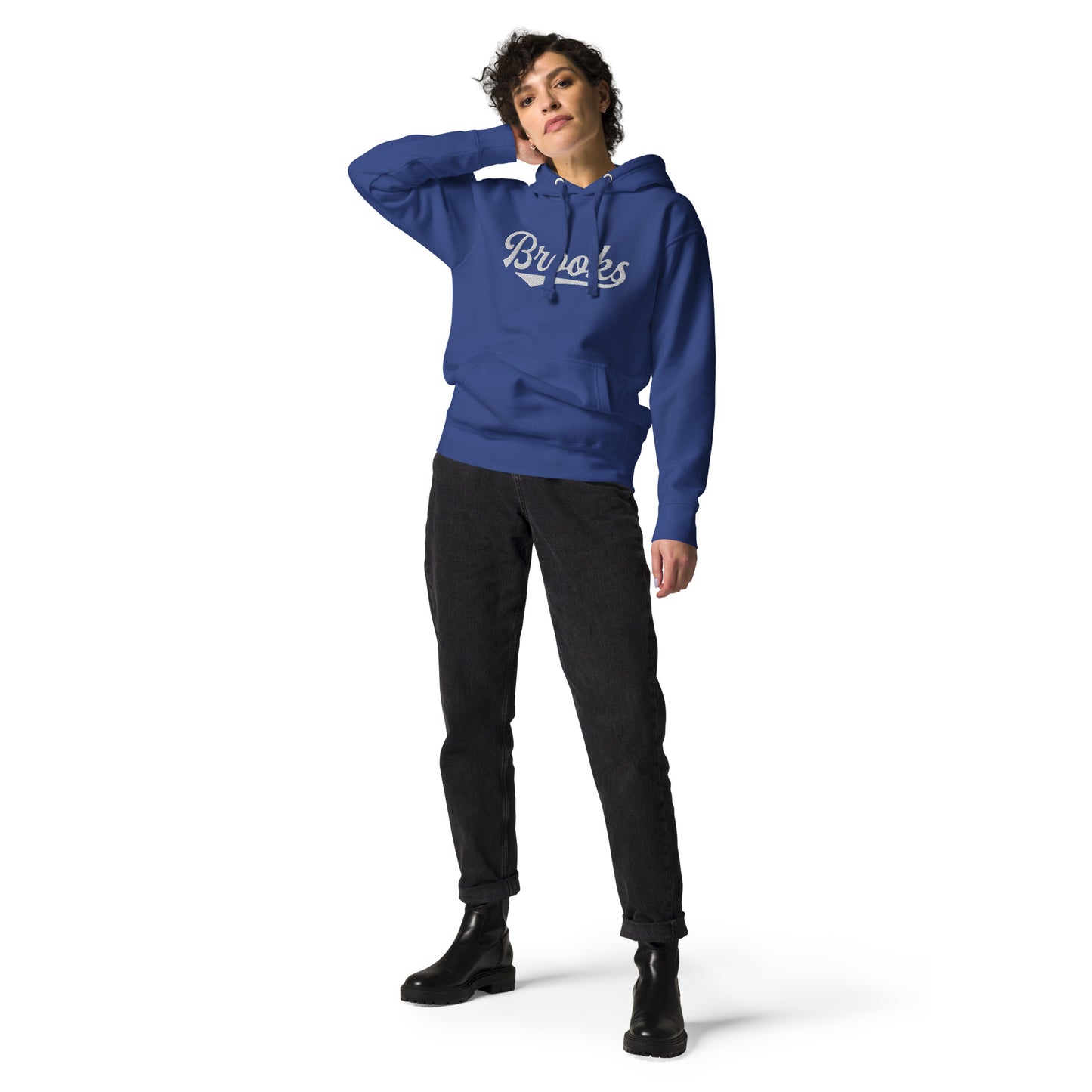 Embroidered Brooks Hoodie | Brooks Eagles