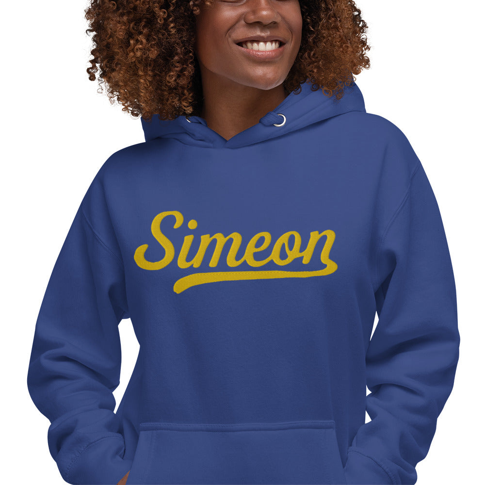 Embroidered Simeon Hoodie | Simeon Wolverines