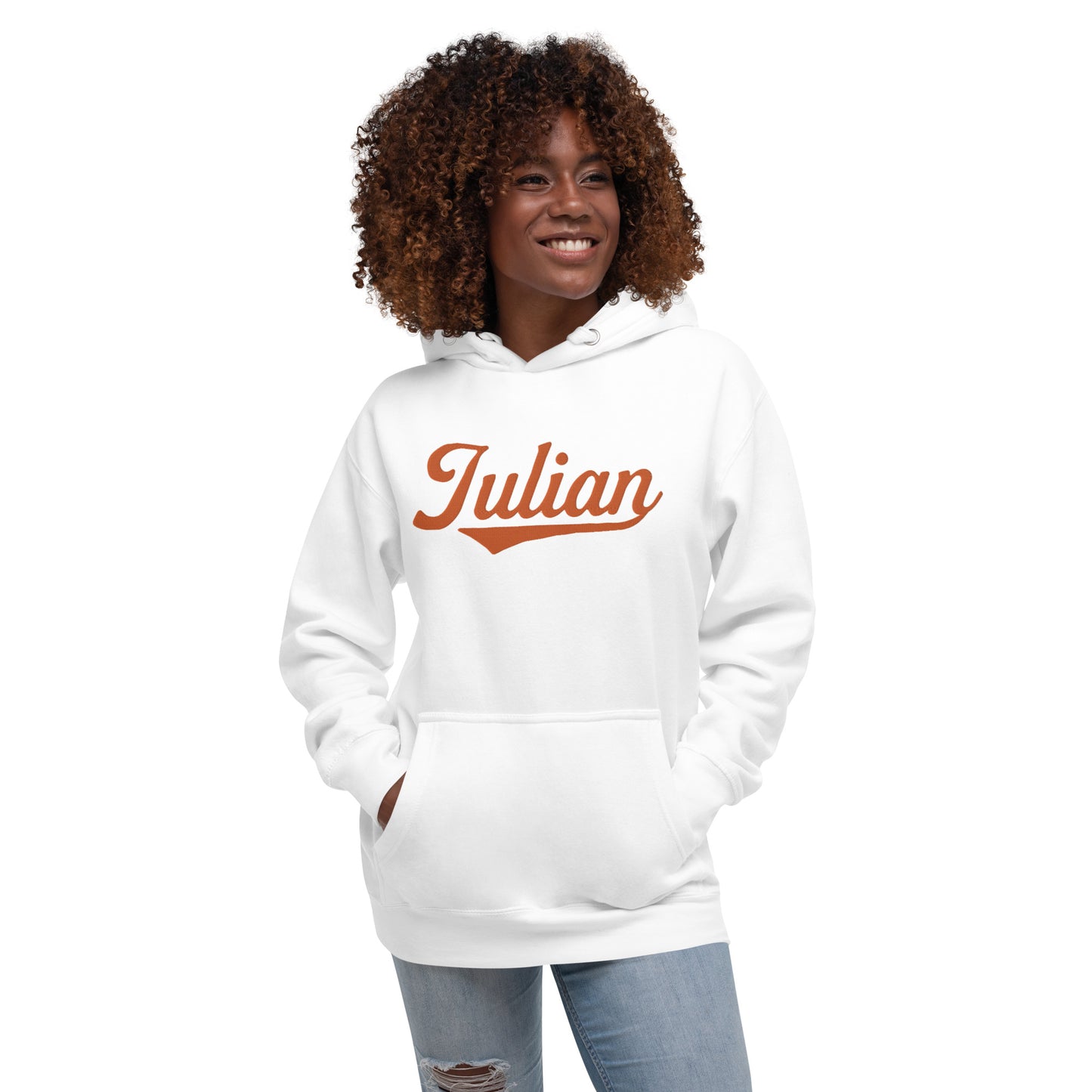Embroidered Julian Hoodie | Julian Jaguars