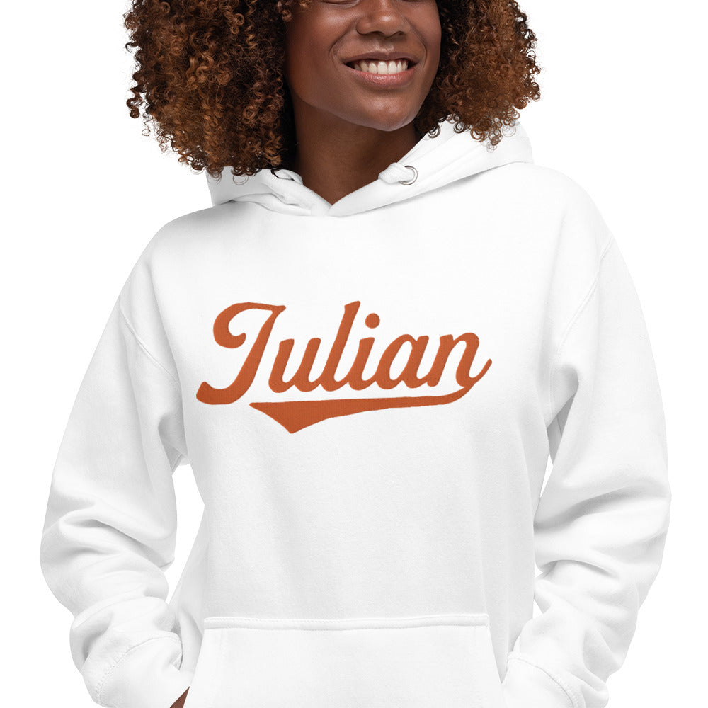 Embroidered Julian Hoodie | Julian Jaguars