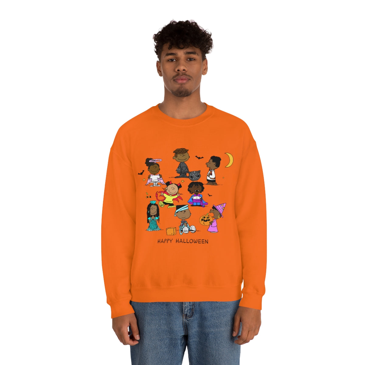 Happy Halloween Keisha and Friends | Unisex Heavy Blend™ Crewneck Sweatshirt