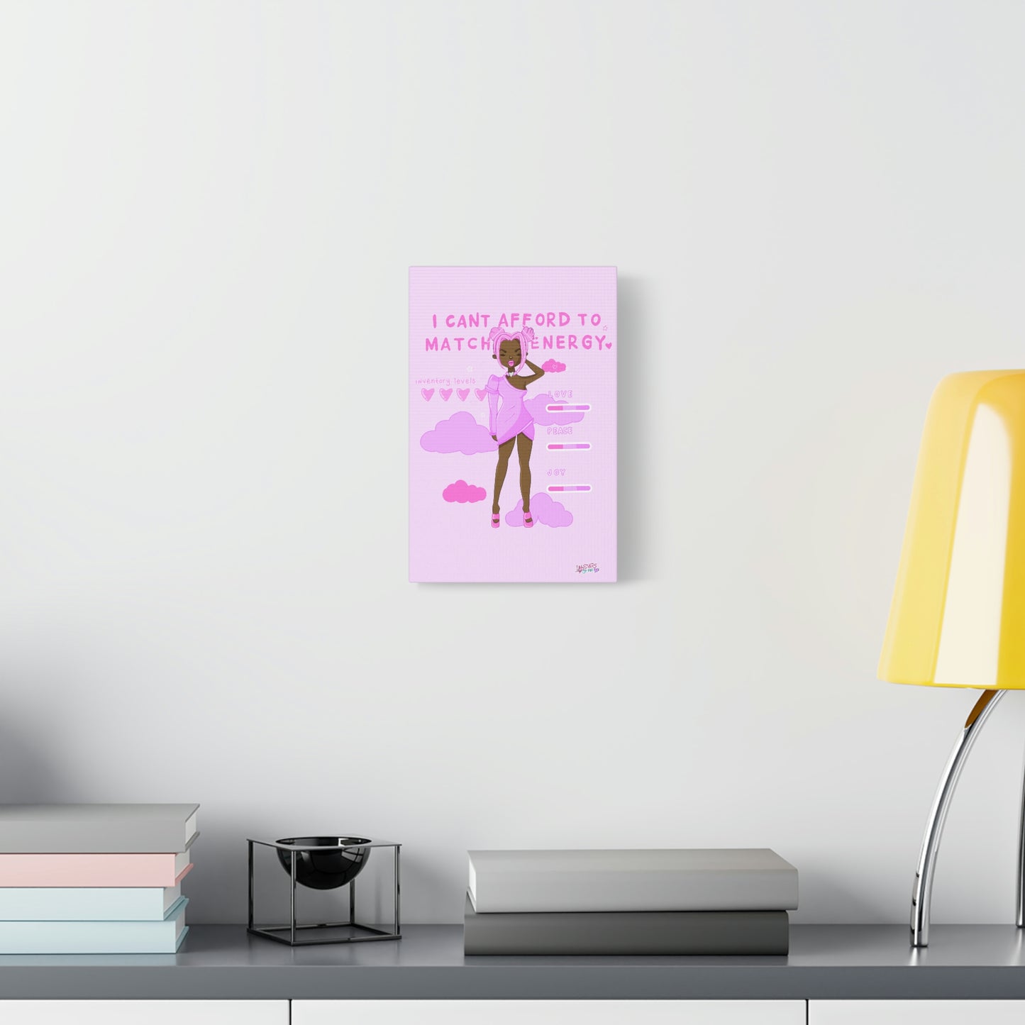 Not Matching Energy | Classic Canvas