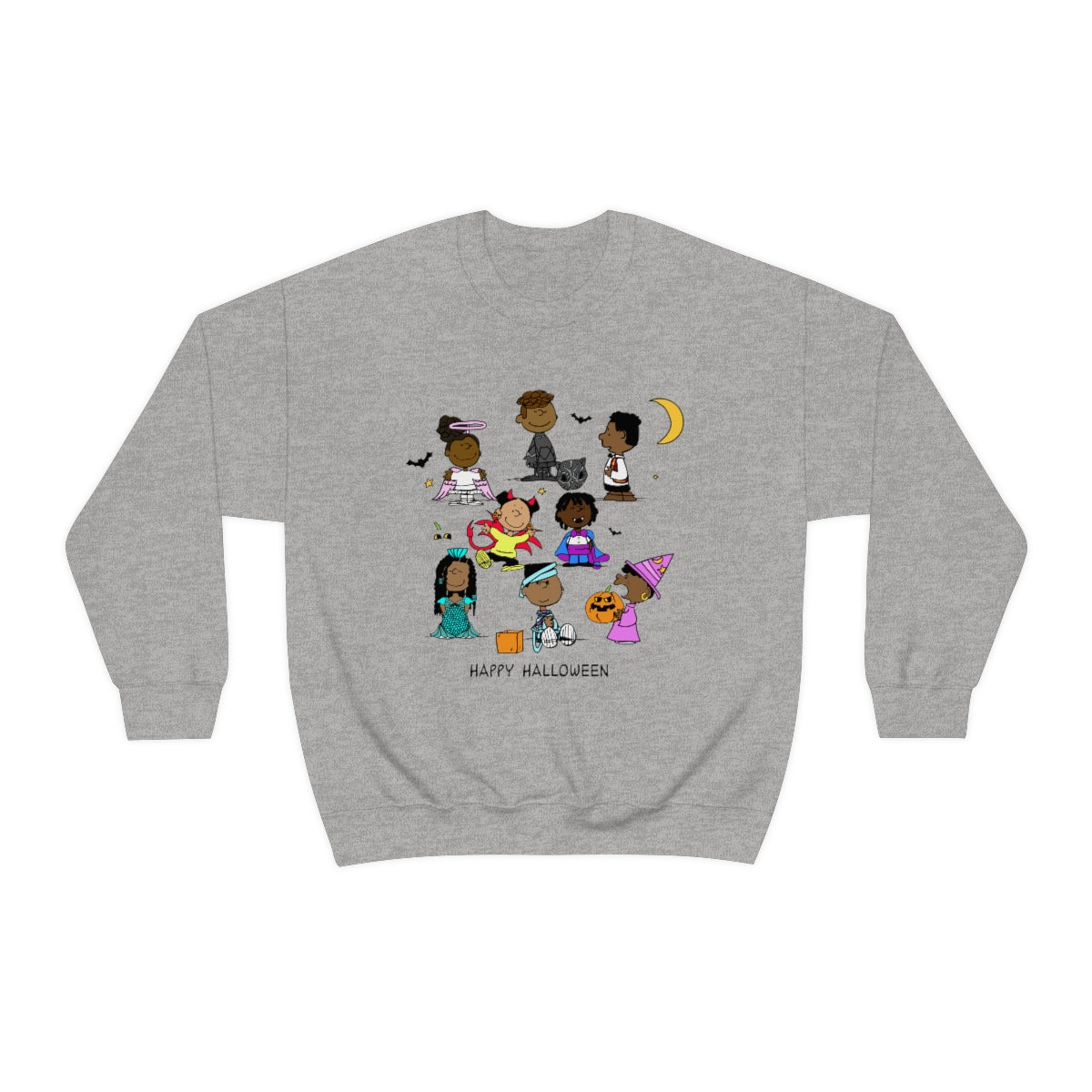 Happy Halloween Keisha and Friends | Unisex Heavy Blend™ Crewneck Sweatshirt