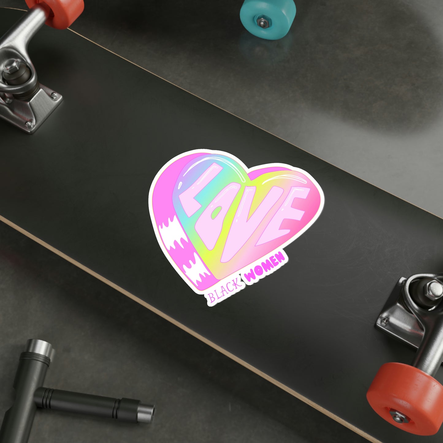 Love Black Women Die-Cut Stickers